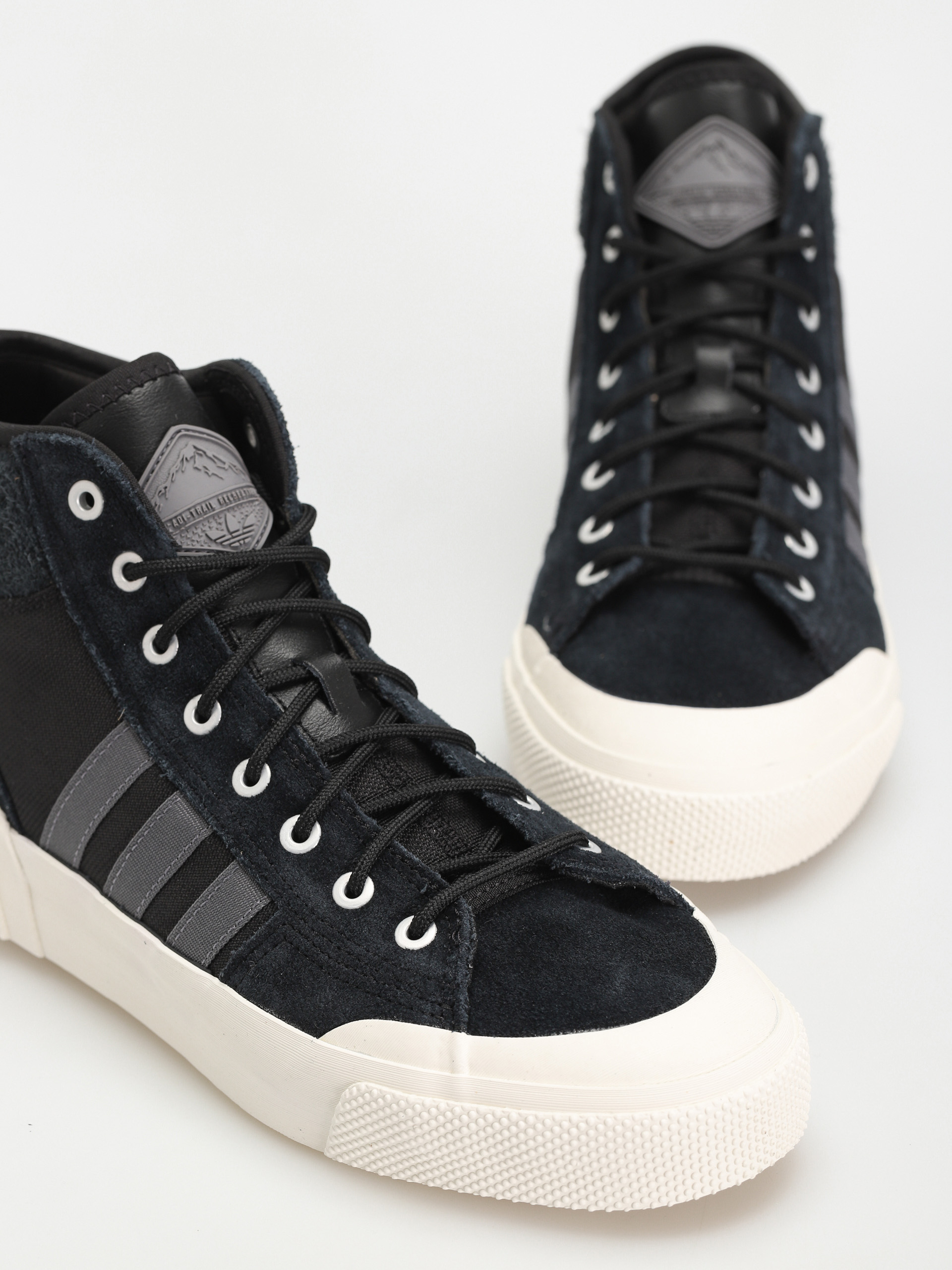 adidas Originals Nizza Hi Rf Atr Shoes (cblack/cwhite/grefiv)