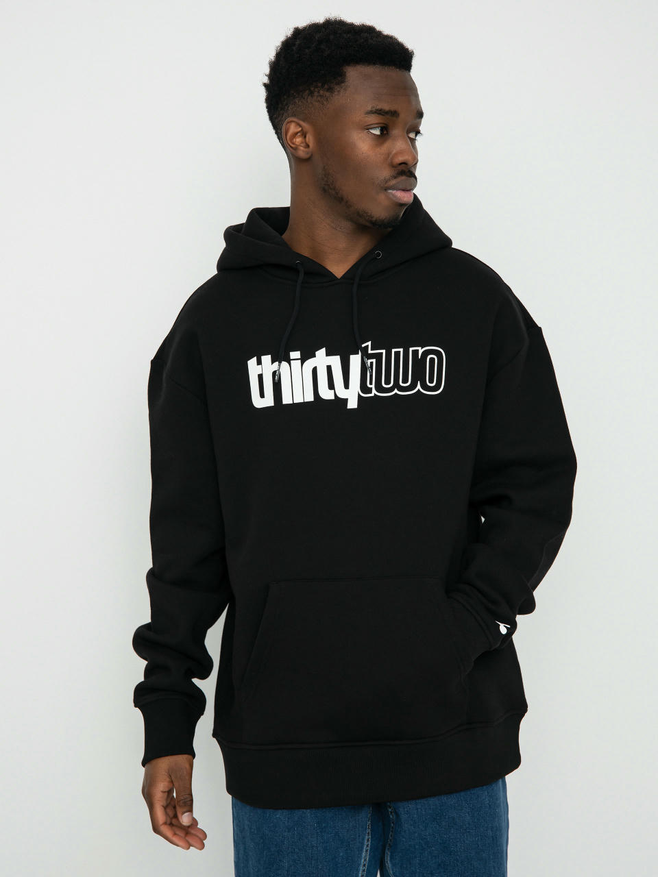 Mens ThirtyTwo Double Tech HD Active sweatshirt (black)