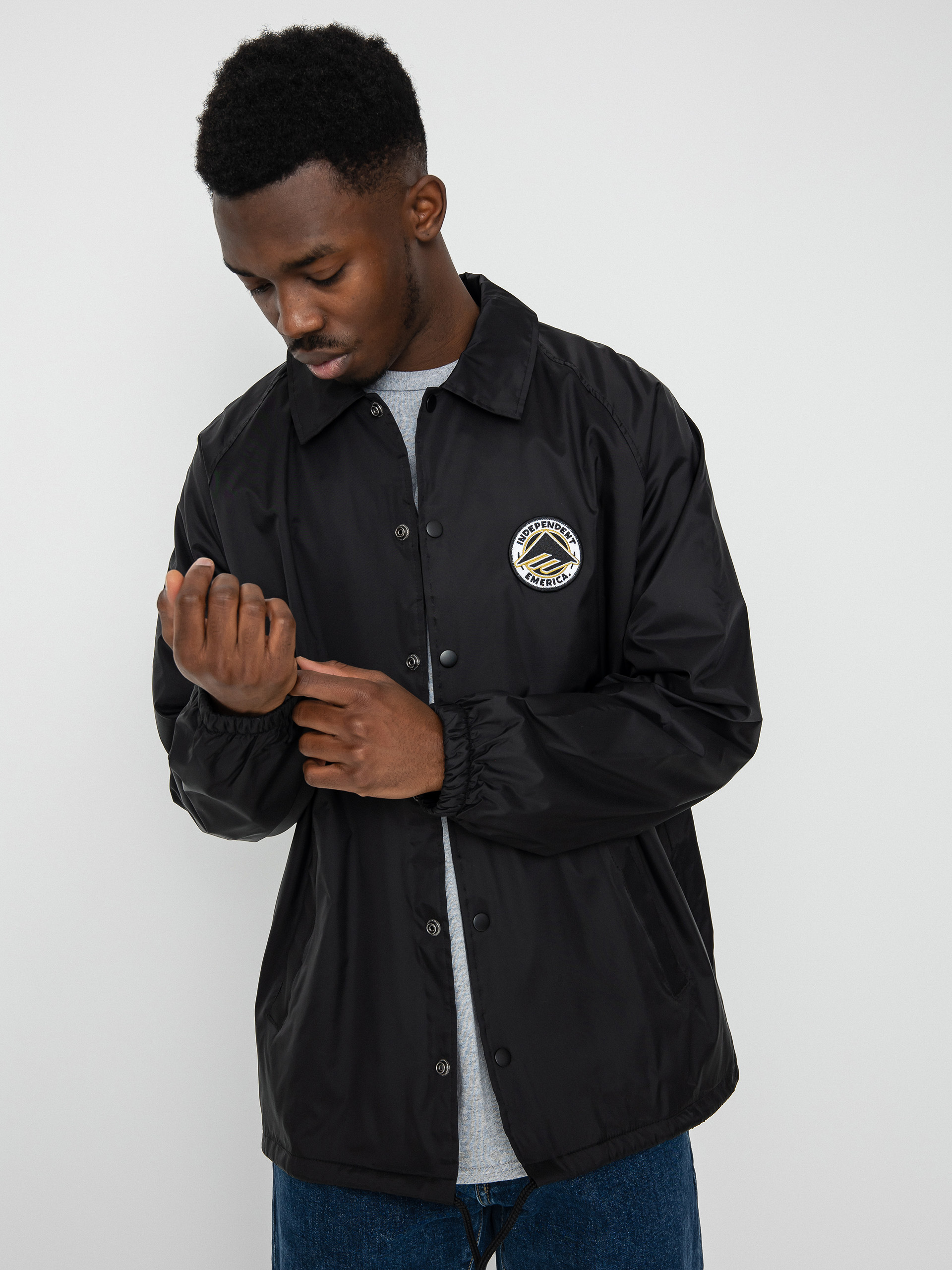 Emerica X Indy Circle Coaches Jacket - black (black)