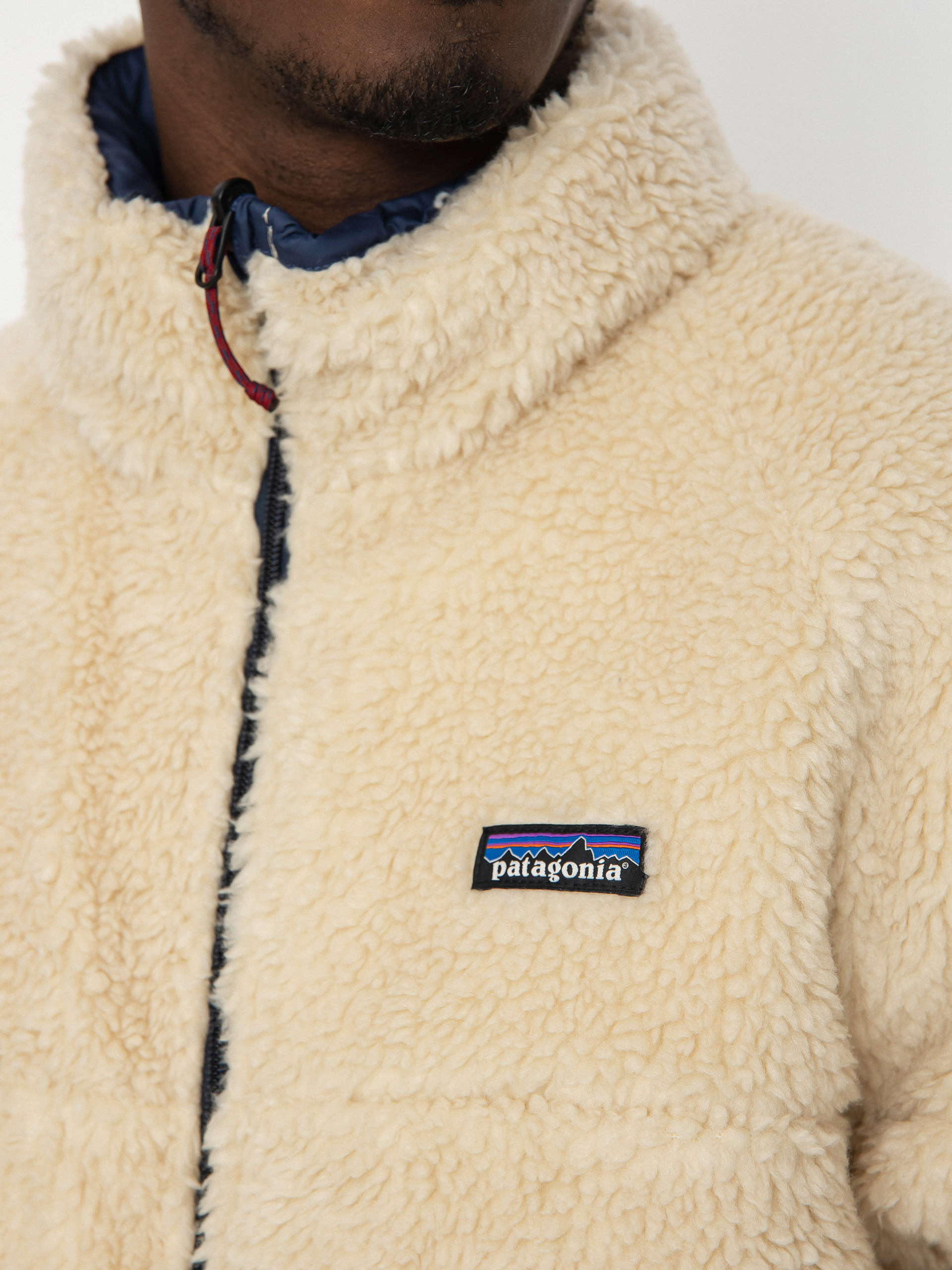 Patagonia Reversible Silent Down Jacket (new navy)