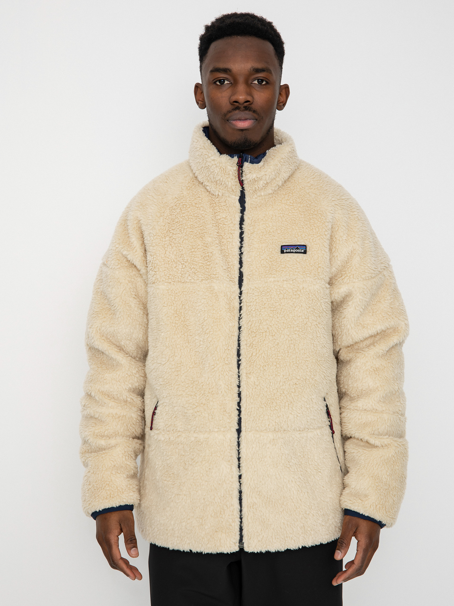 Patagonia Reversible Silent Down Jacket navy blue (new navy)