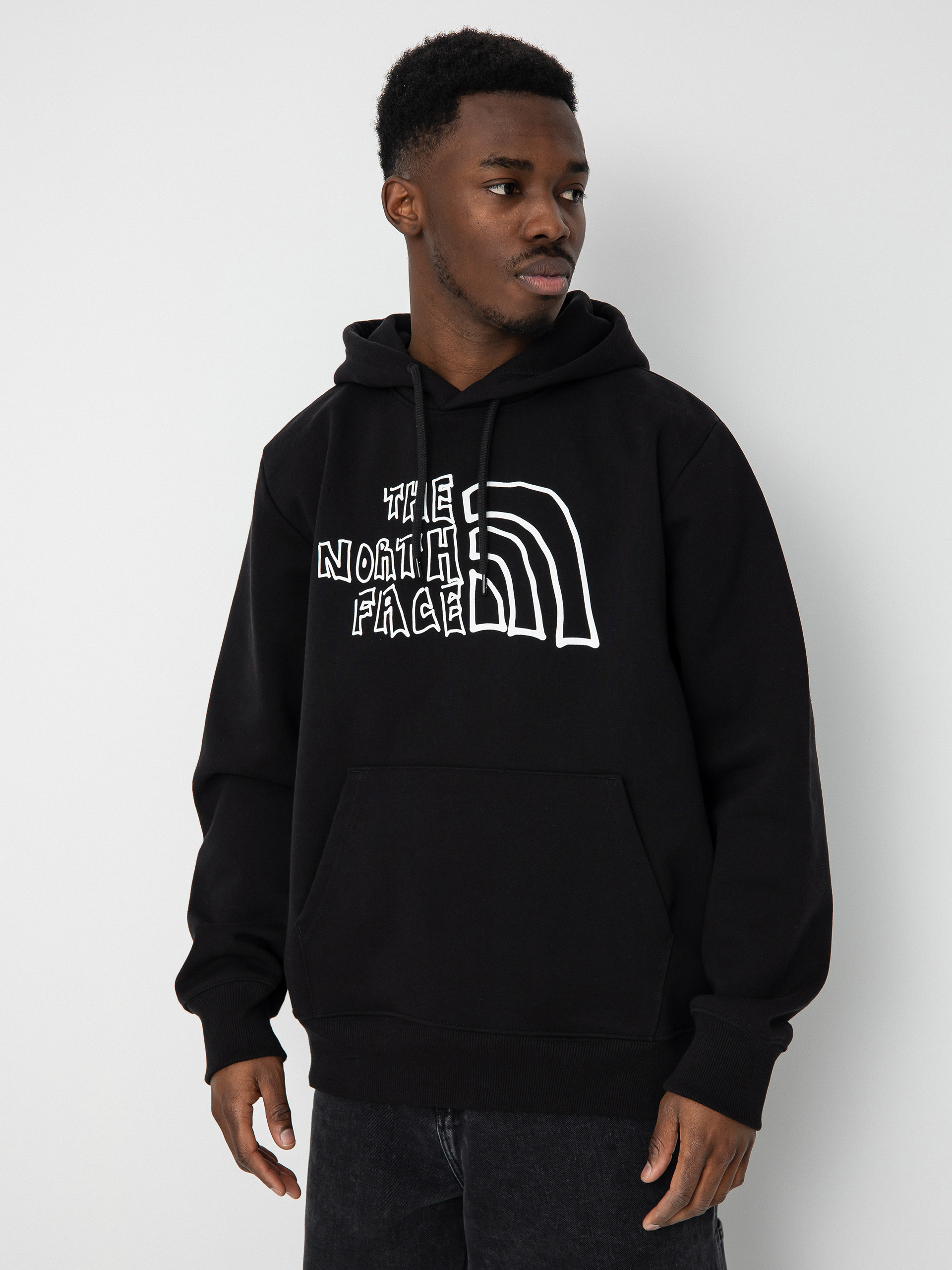 The North Face Printed Heavyweight HD Hoodie (tnf black)