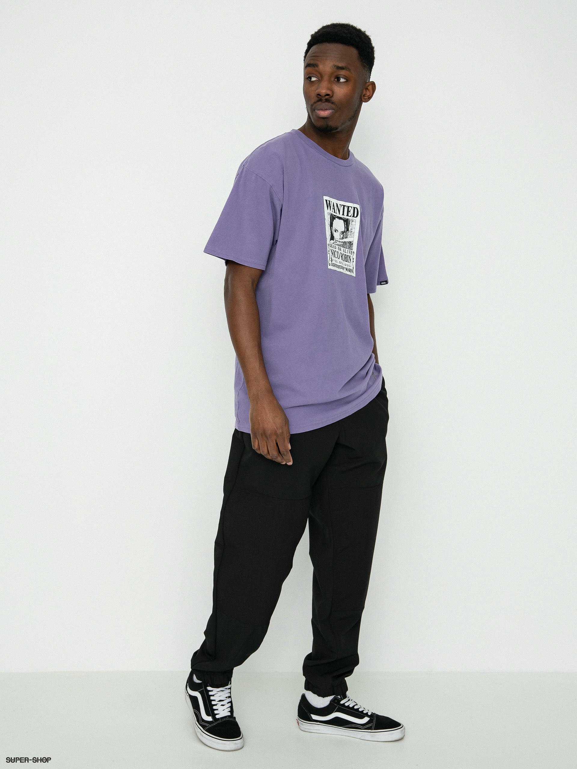 Vans t hot sale shirt purple