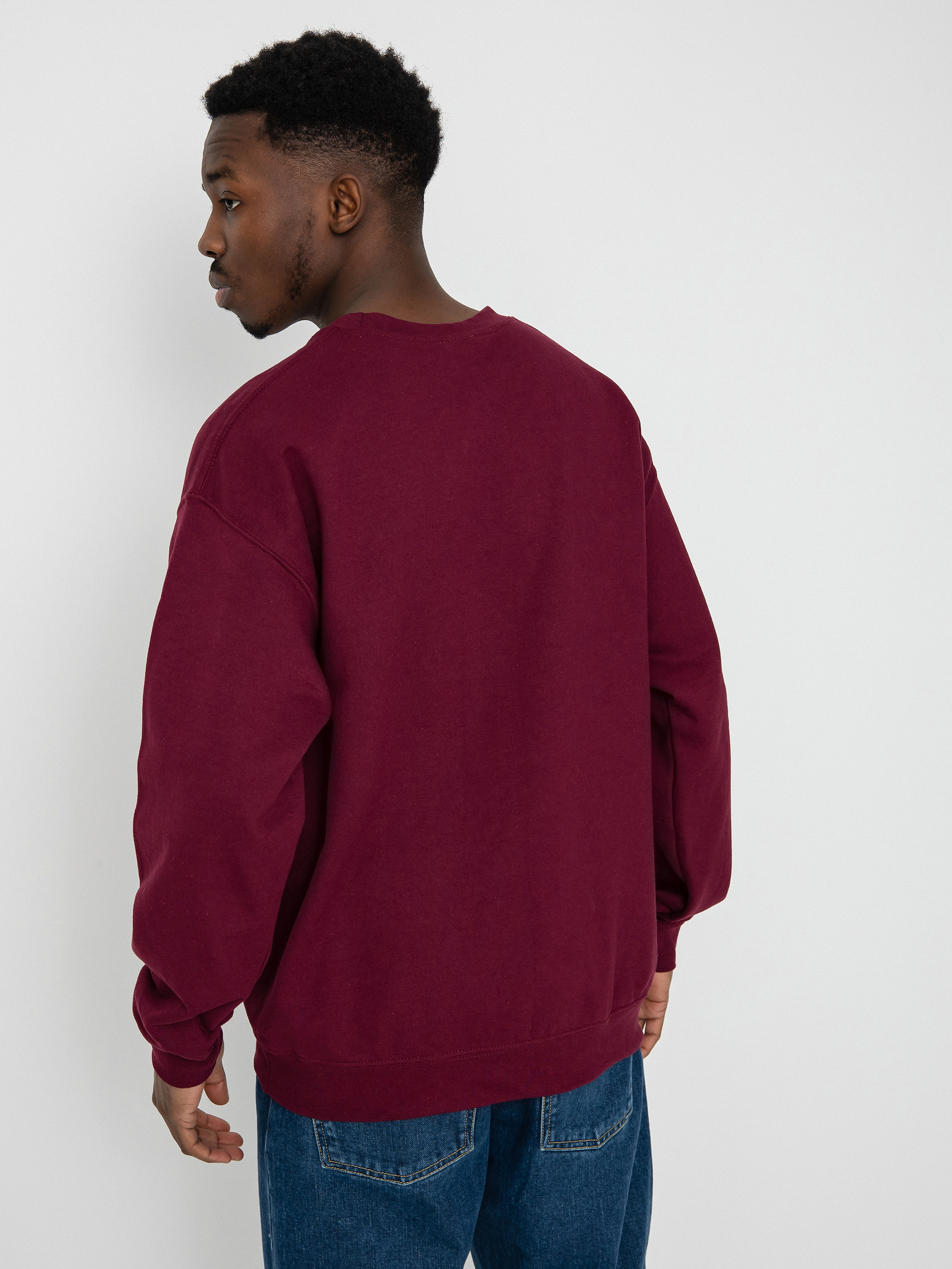 Thrasher Cop Car Crew Sweatshirt (maroon)