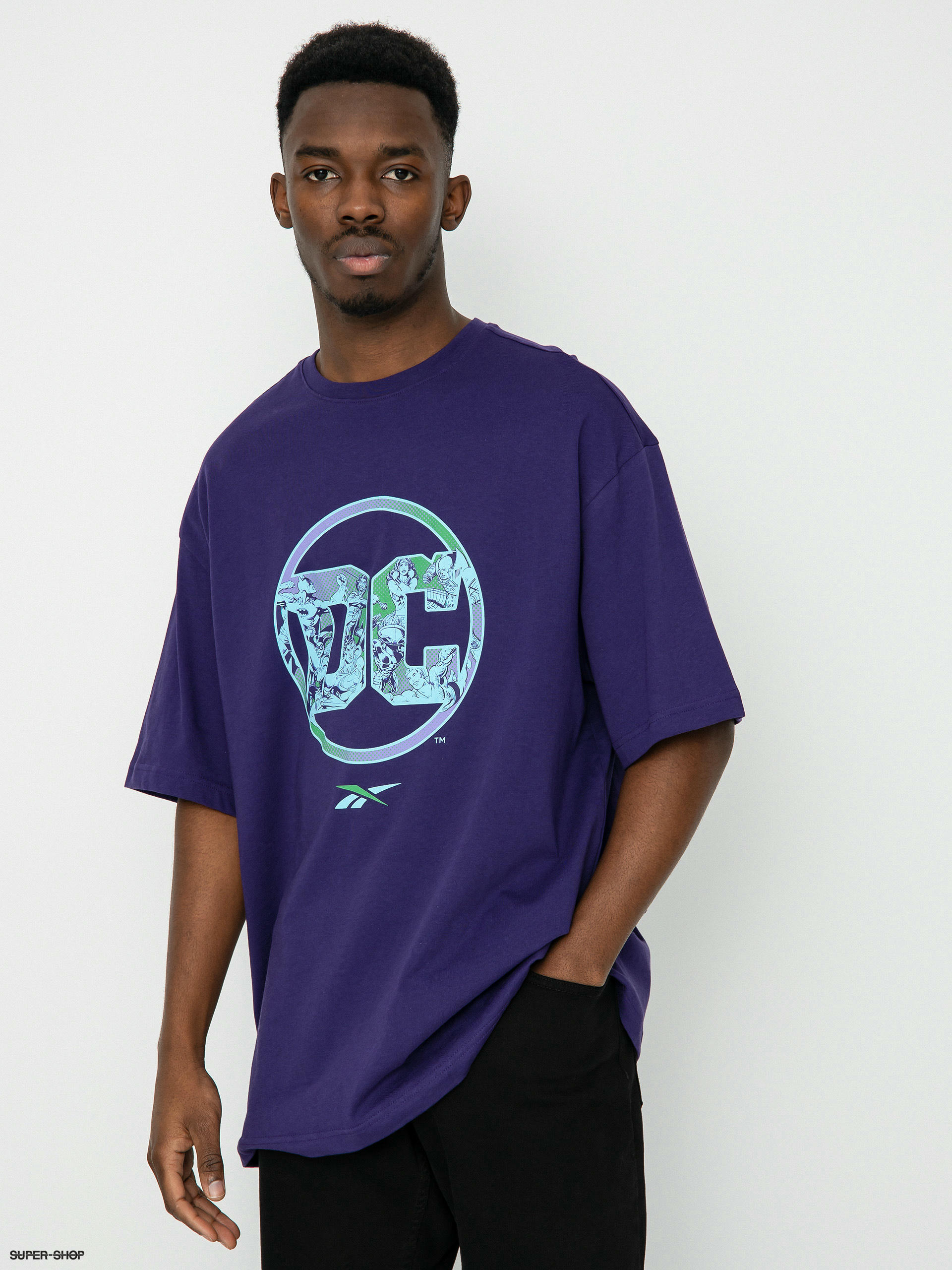 Tee shirt reebok clearance violet