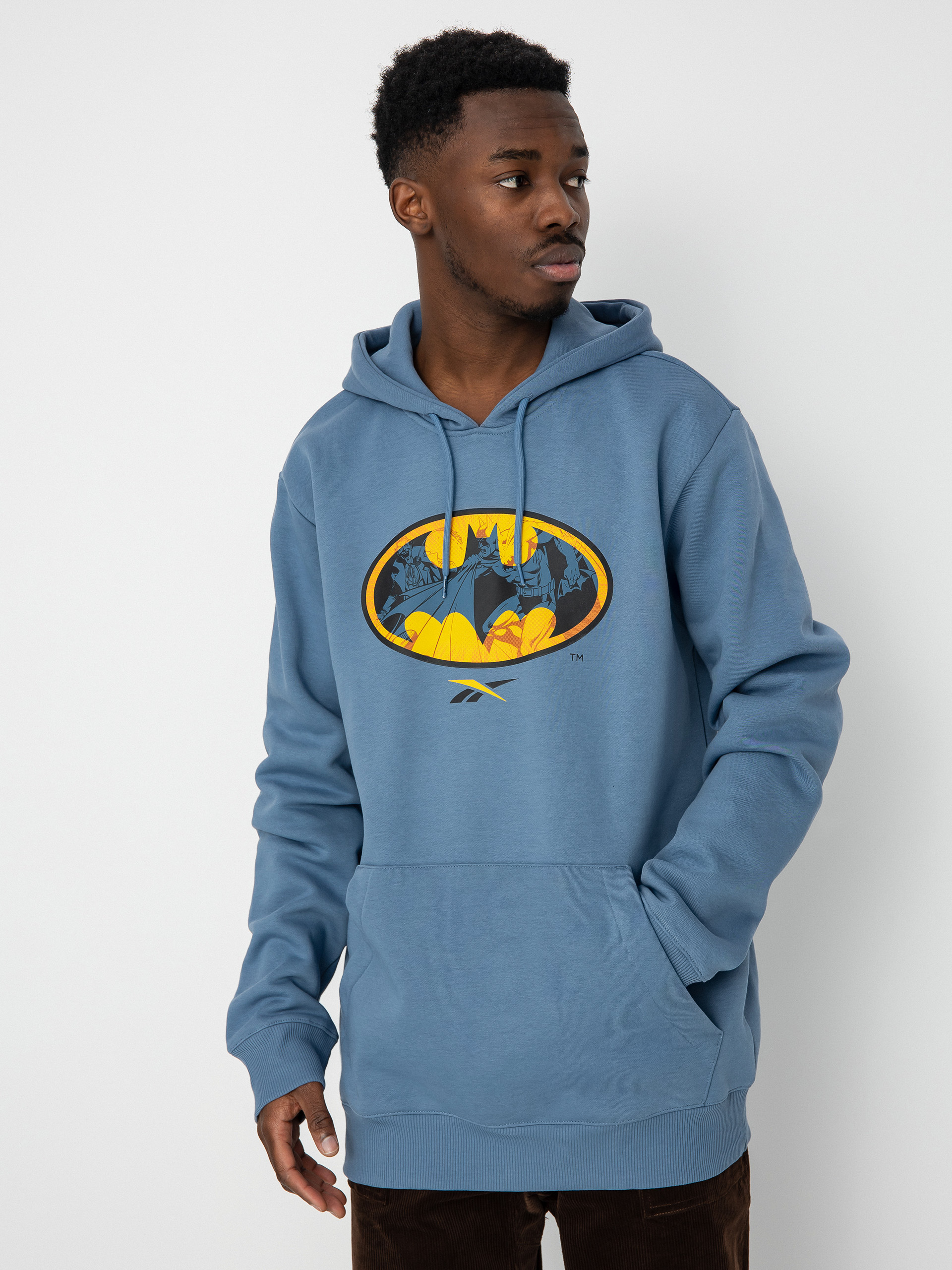 Blue dc hoodie best sale