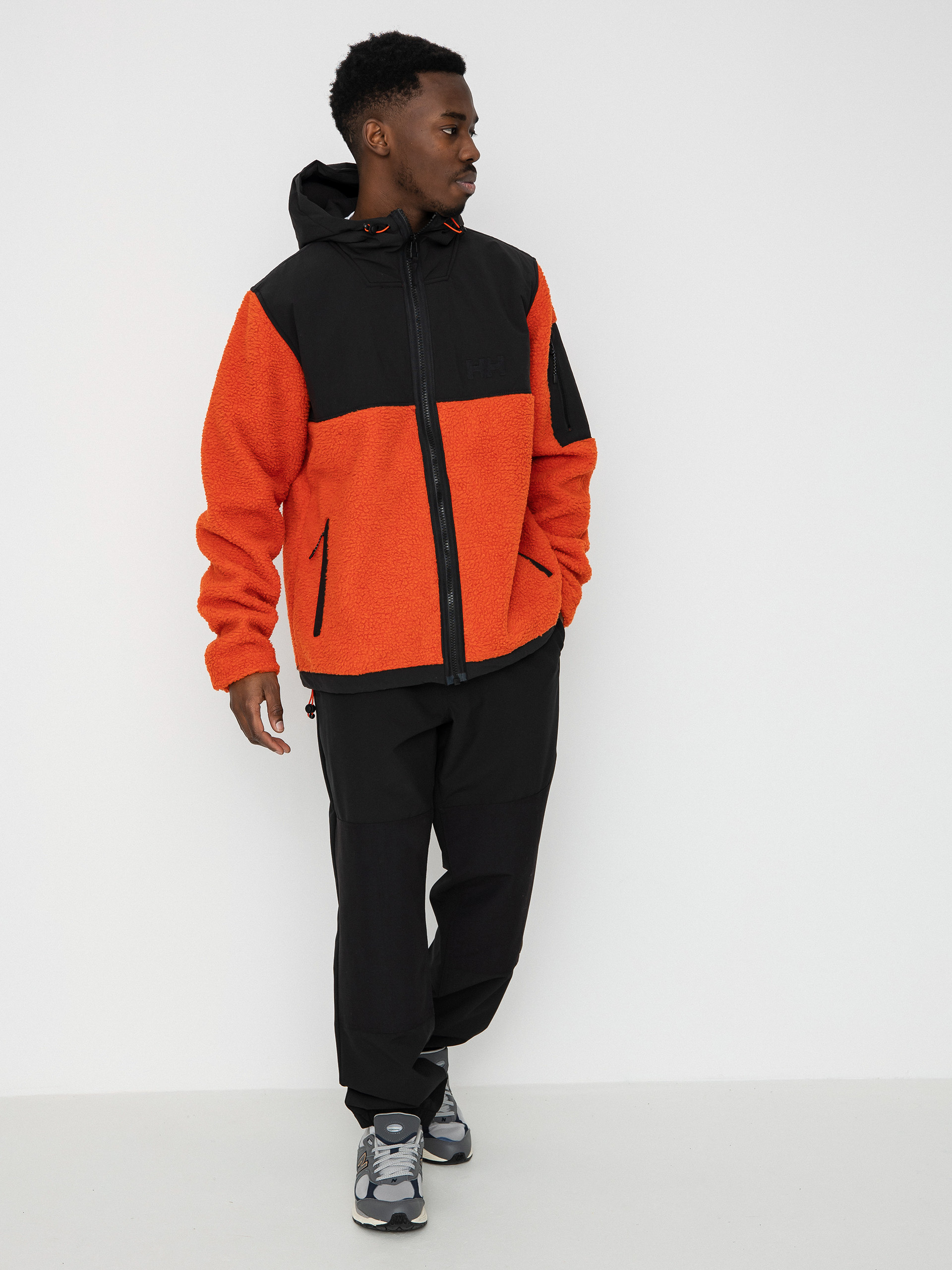 Mens Helly Hansen Patrol Pile Fleece (patrol orange)