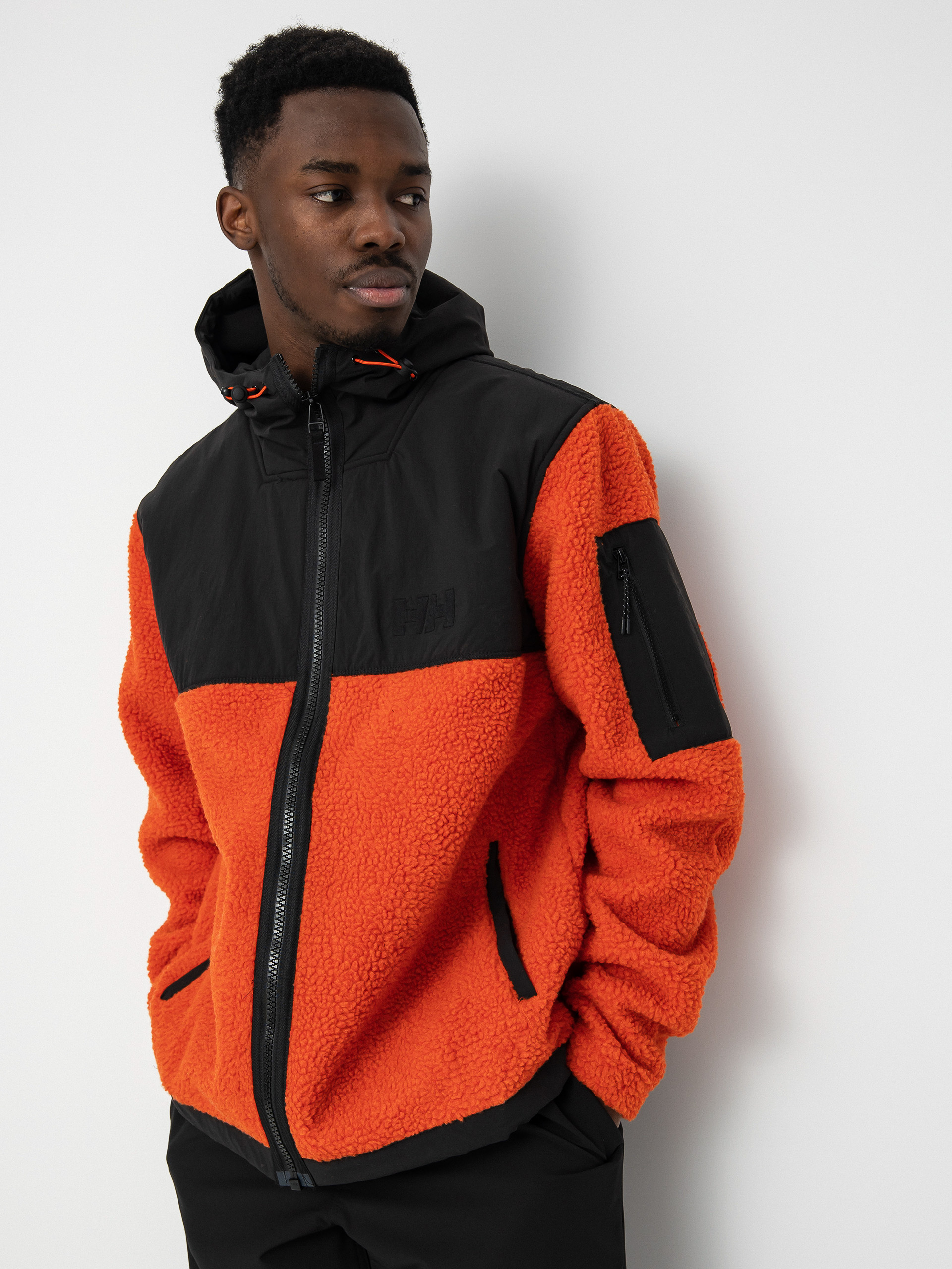 Mens Helly Hansen Patrol Pile Fleece (patrol orange)