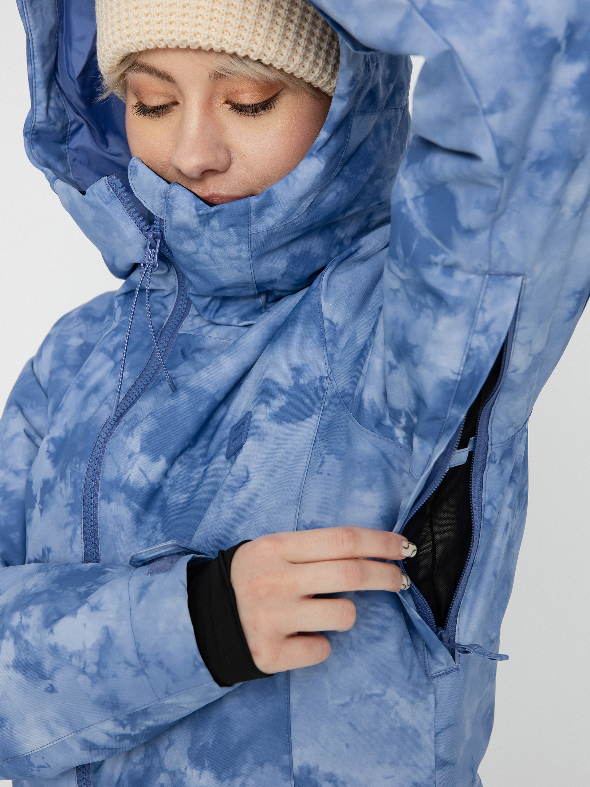 Billabong Women's A/Div Transpot Puffer Zip-Up Jacket