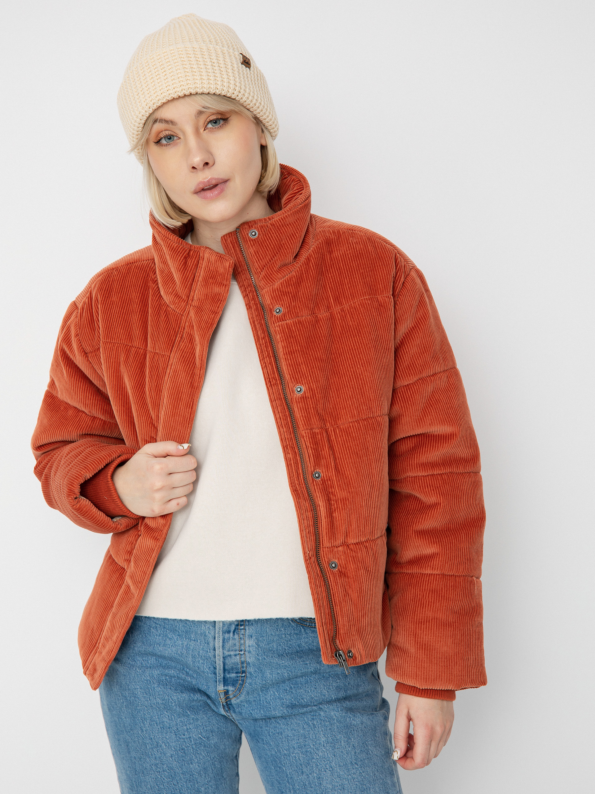 RVCA Eezeh Puffer Jacke Wmn (cinnamon)