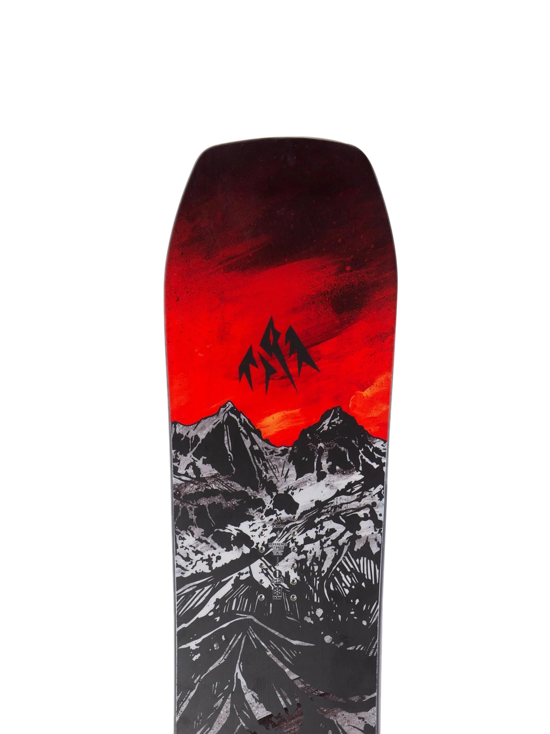 Jones Snowboards Aviator 2.0 Snowboard - black, multicolor (white