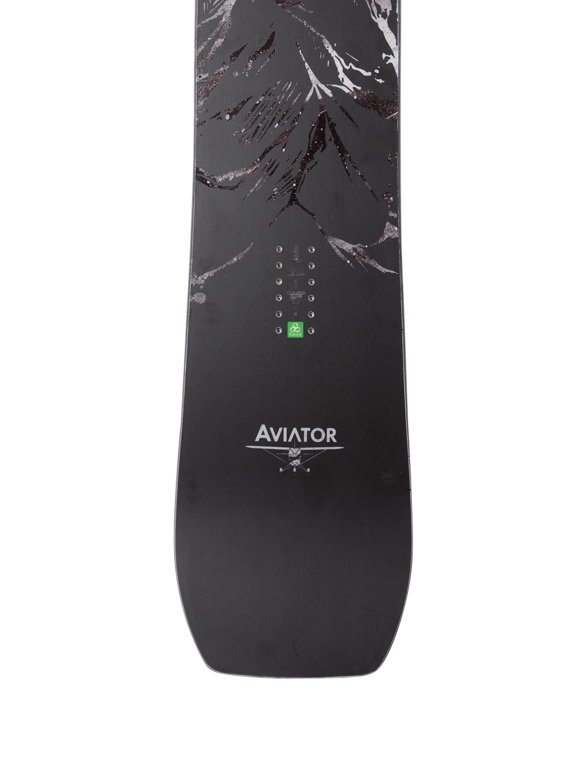 Jones Snowboards Aviator 2.0 Snowboard - black, multicolor (white