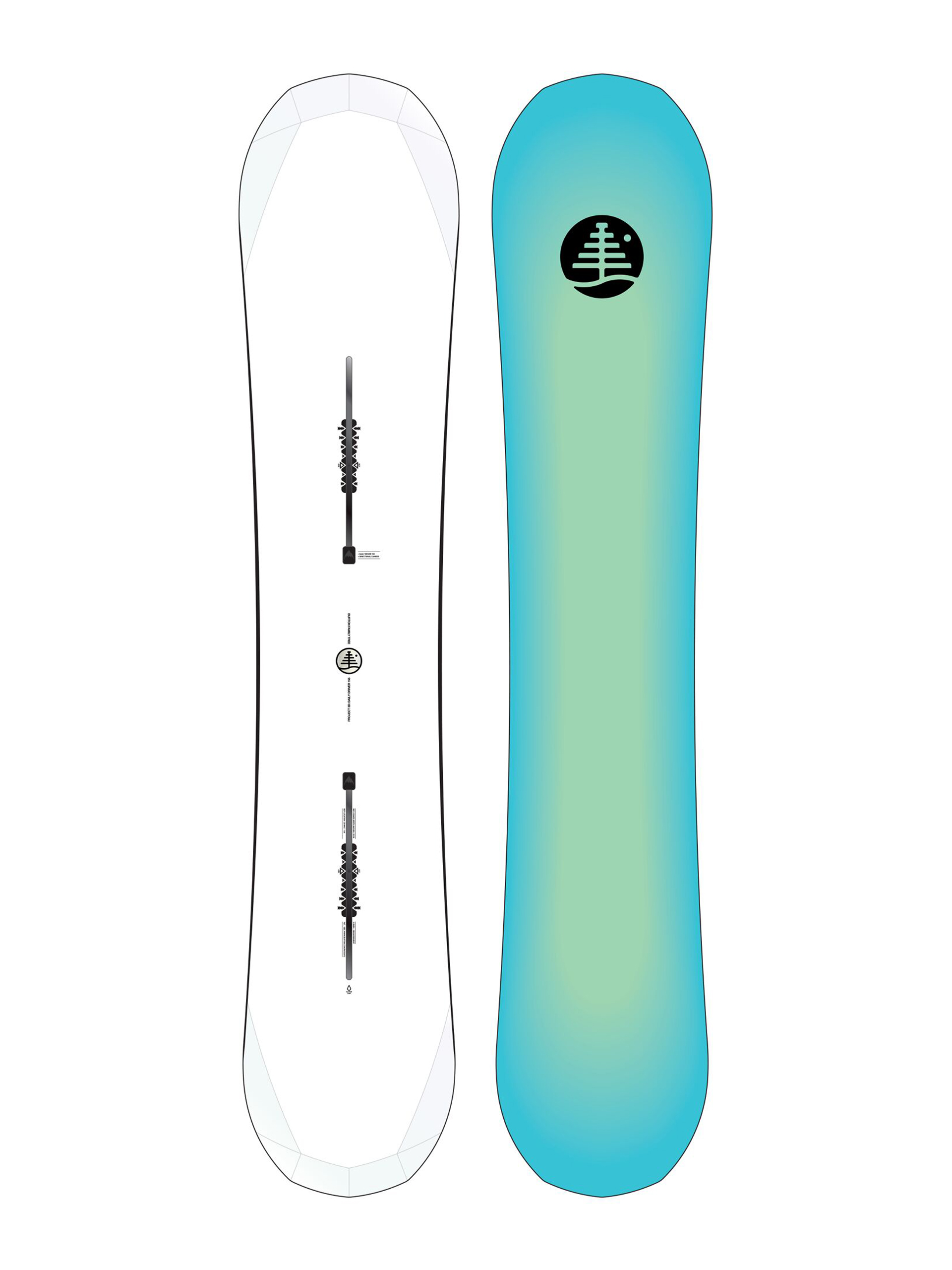 Burton Family Tree 3D Daily Driver Snowboard - multicolor