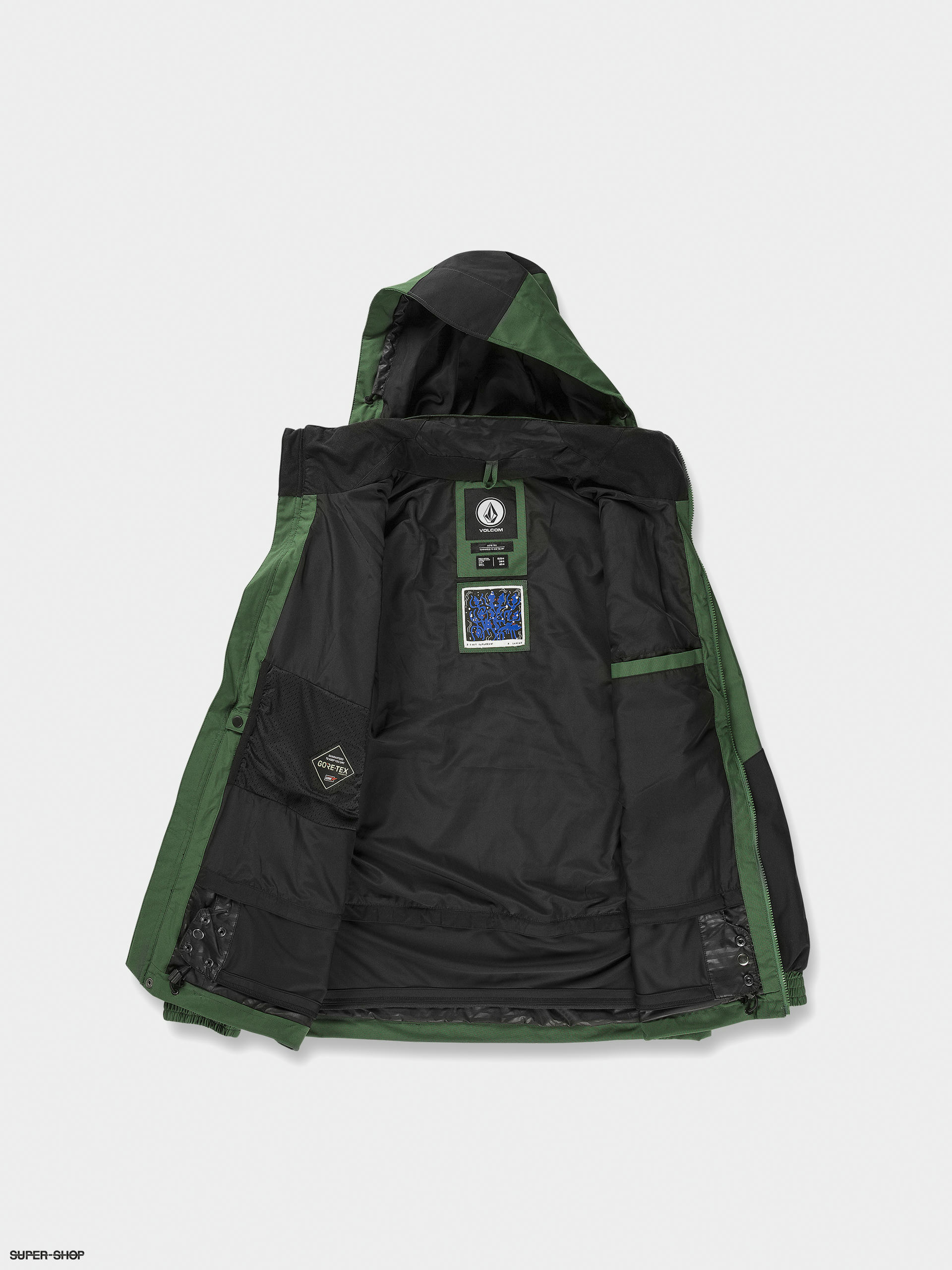 Volcom Longo Gore Tex Snowboard jacket (military)