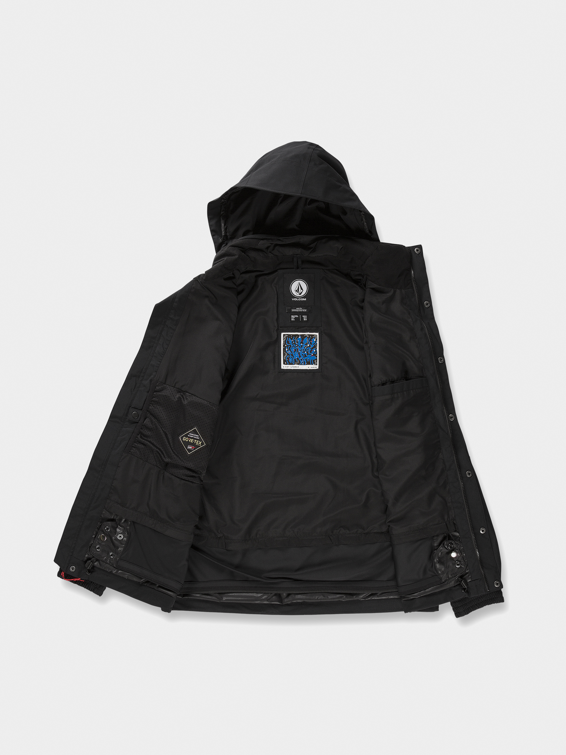 Volcom Longo Gore Tex Snowboard jacket - black (black)