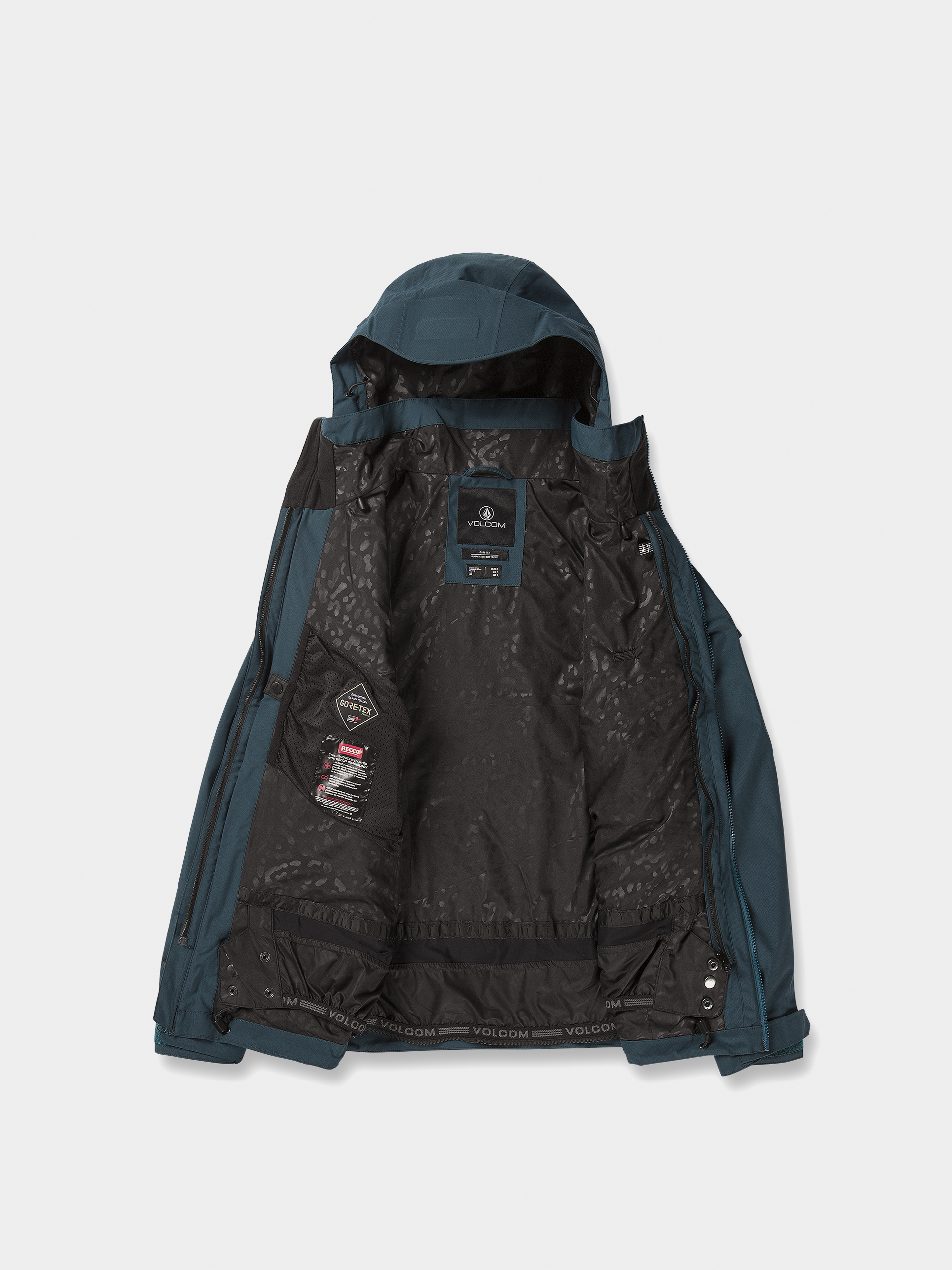 Damen Volcom Iris 3 In 1 Gore Tex Snowboardjacke (storm blue)