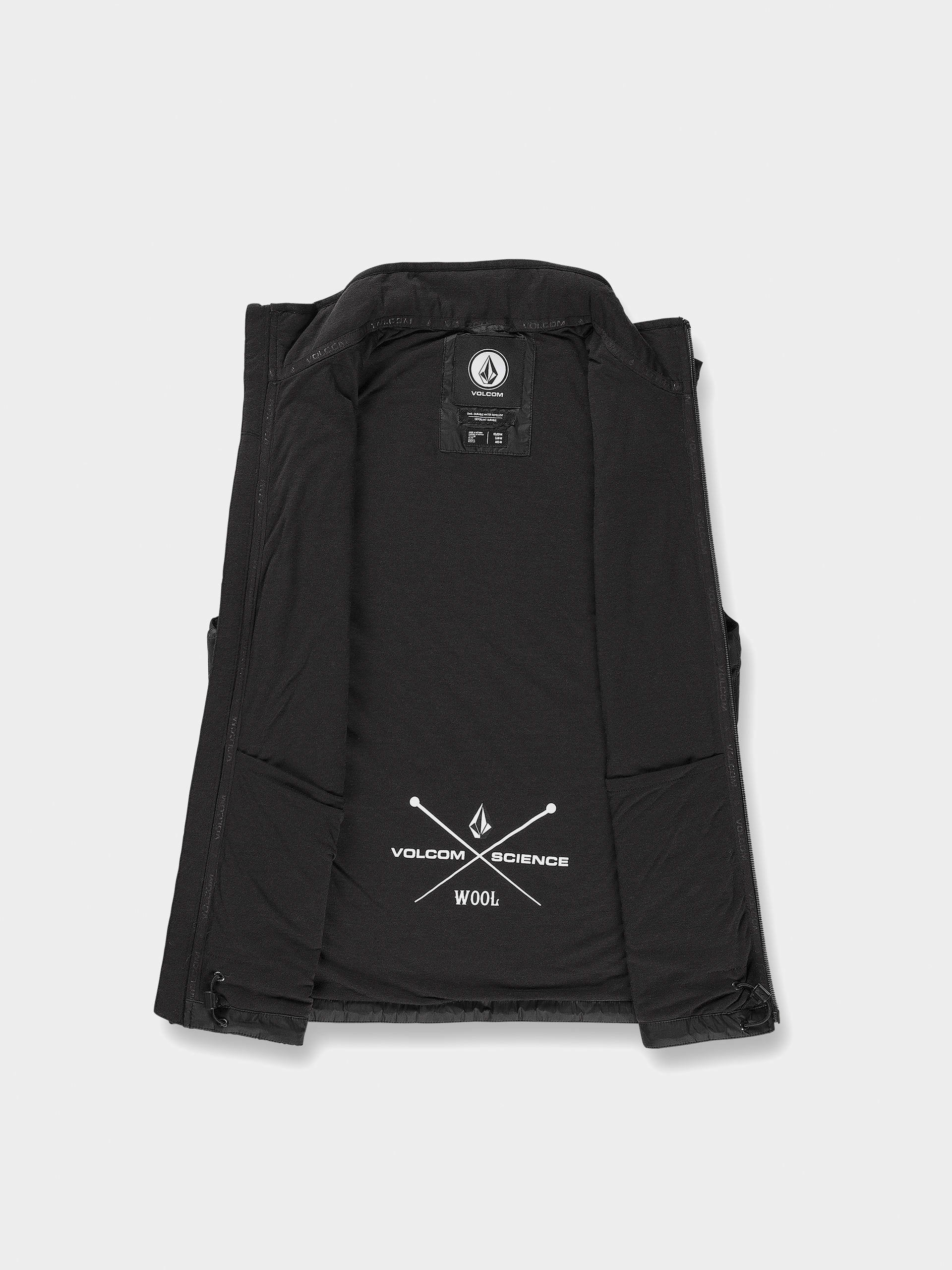 Volcom Utility Puff Weste (black)