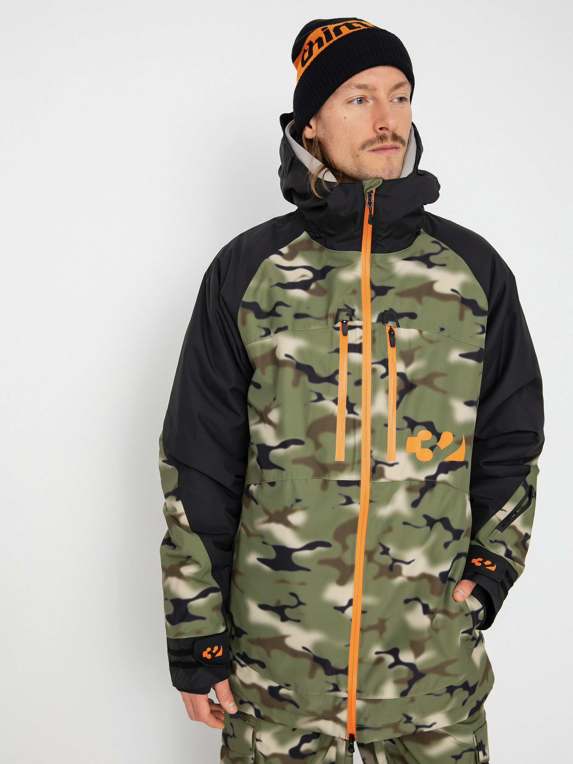 Mens ThirtyTwo Lashed Insulated Snowboard jacket (camo)