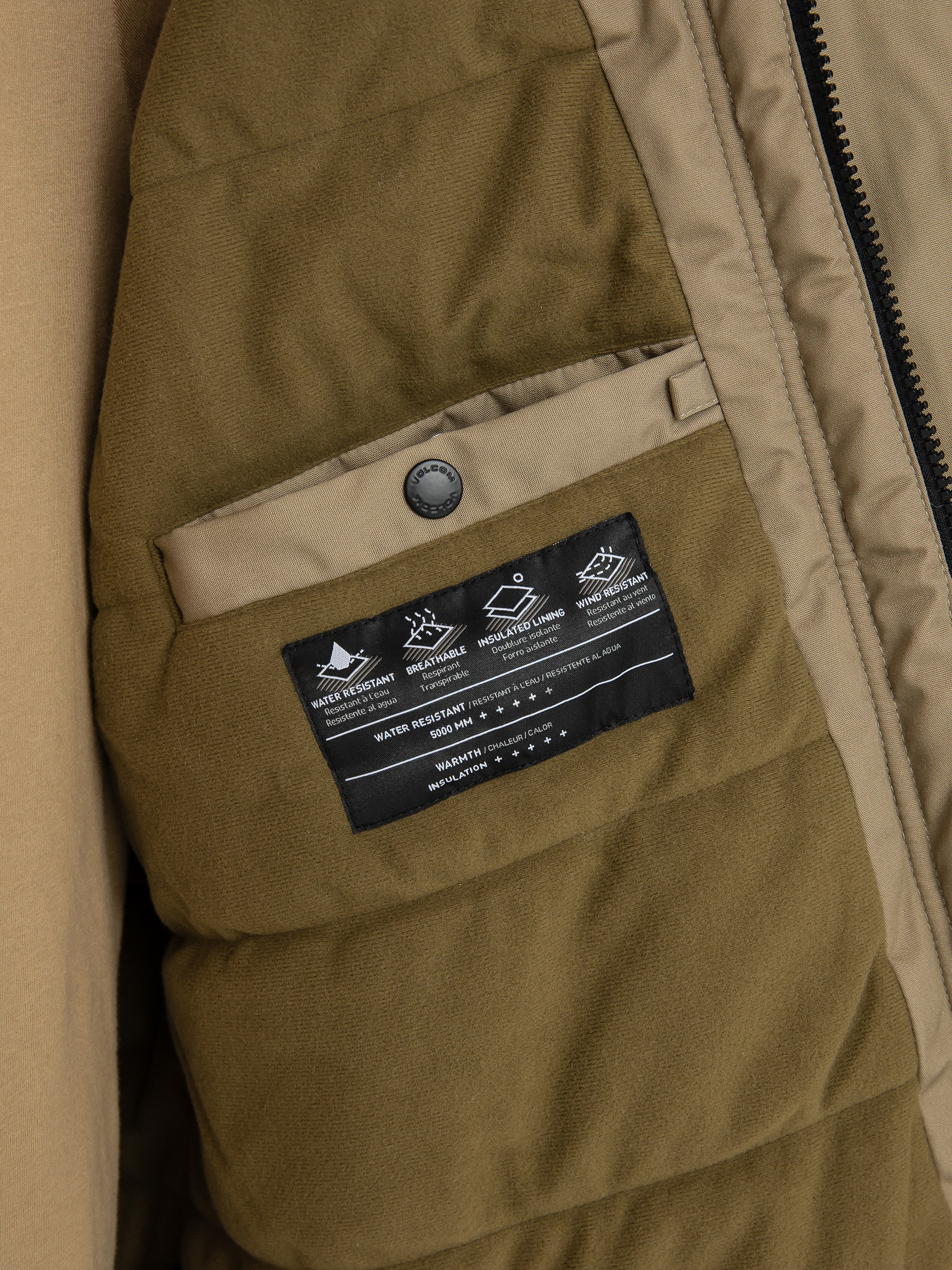 Volcom Stoke Stone Jacket (khaki)