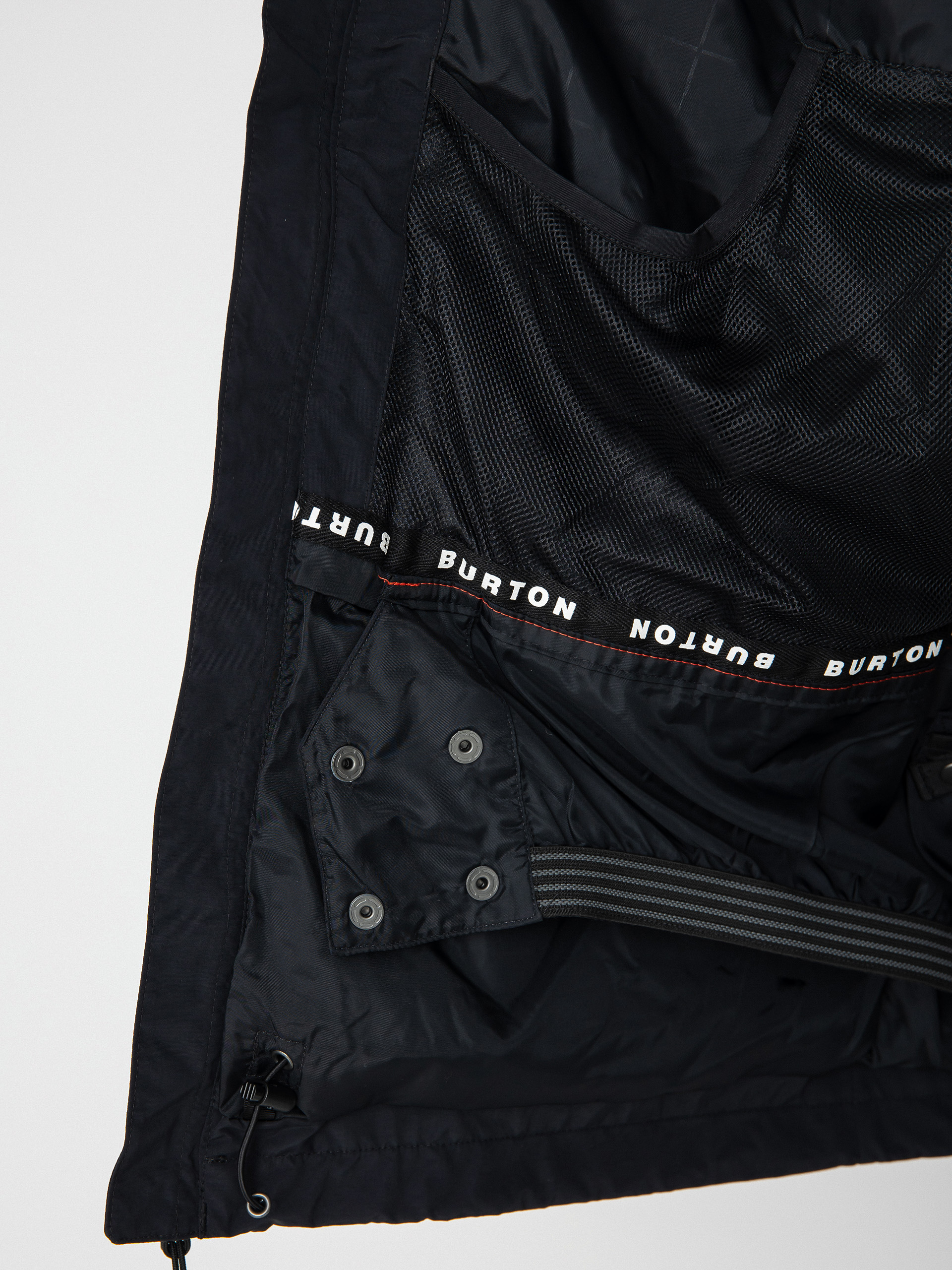 Mens Burton Peasy Snowboard jacket (true black)