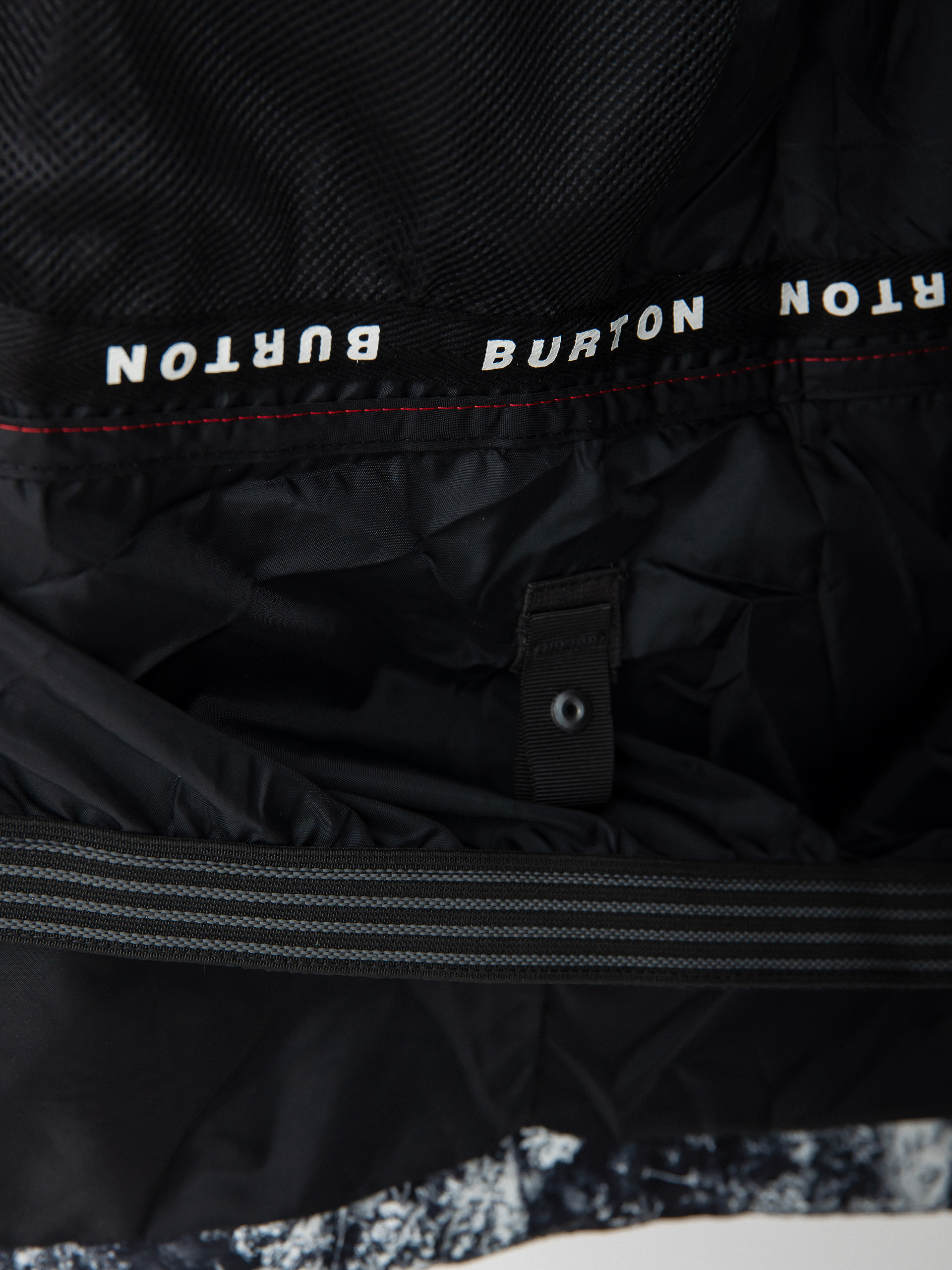 Mens Burton Lodgepole Snowboard jacket (true black/aerial pines)