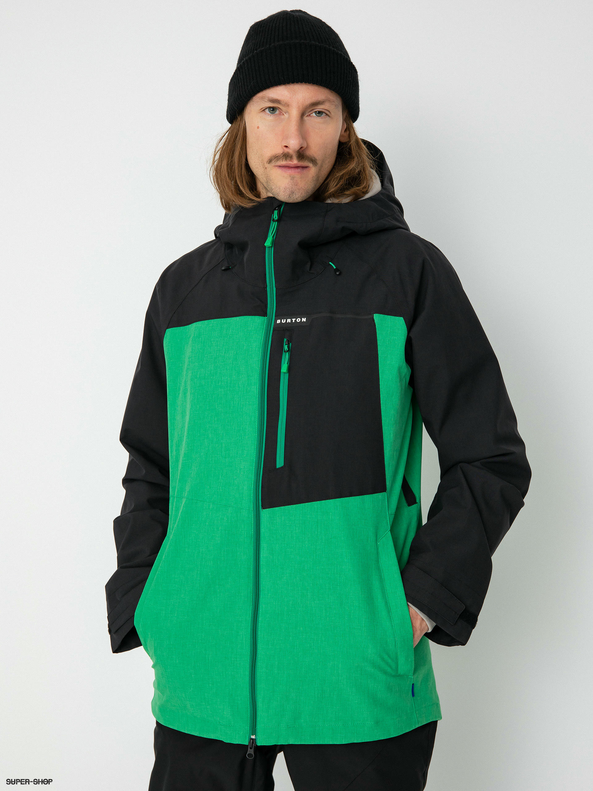 Green burton outlet jacket