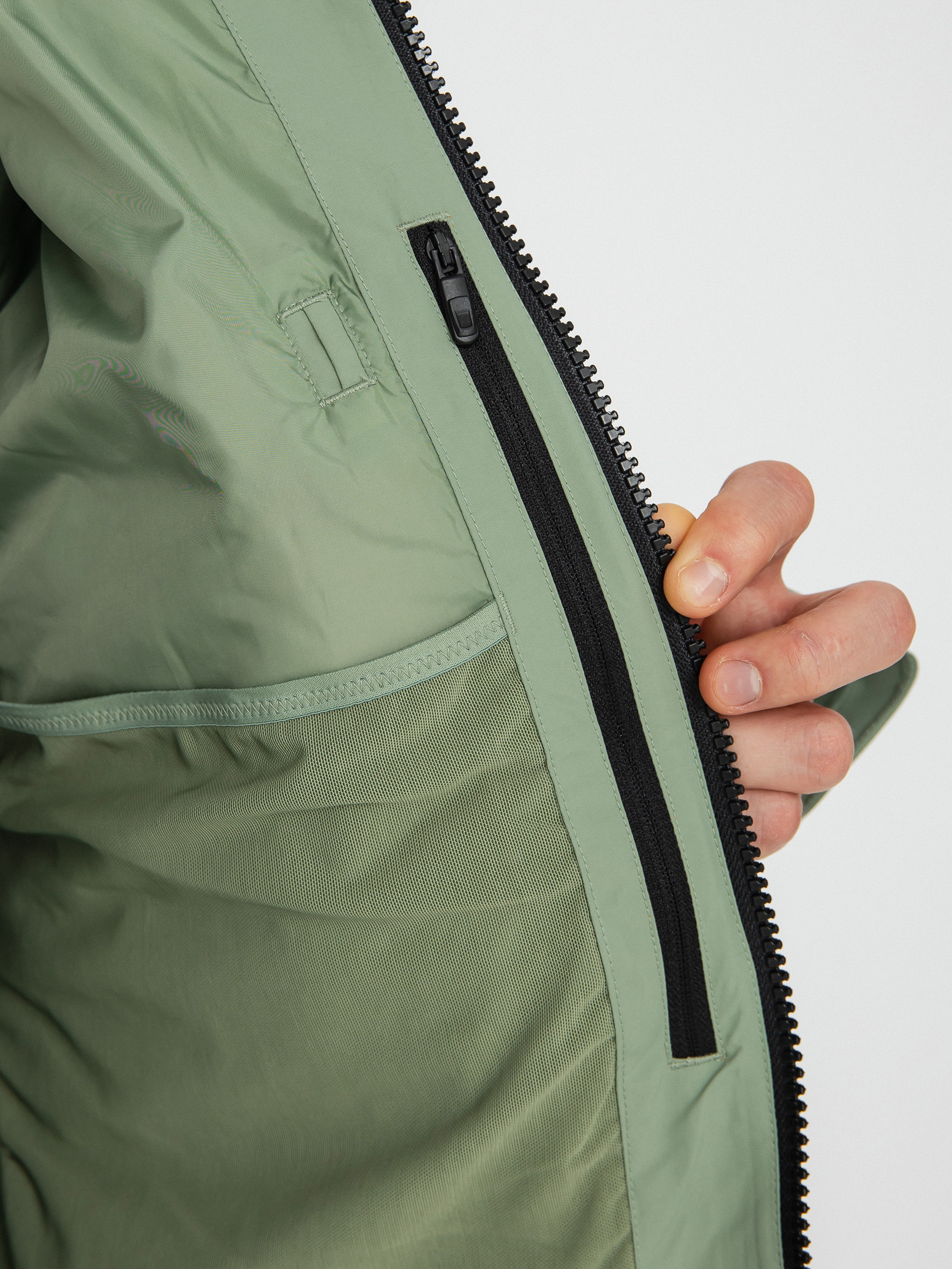 Herren Burton Ak Cyclic Gore Tex 2L Snowboardjacke (hedge green/true black)