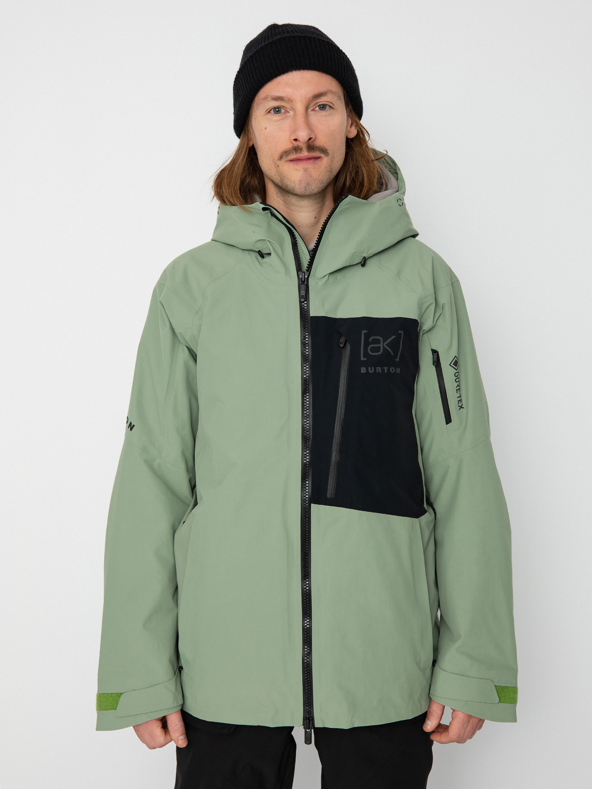 Herren Burton Ak Cyclic Gore Tex 2L Snowboardjacke (hedge green/true black)