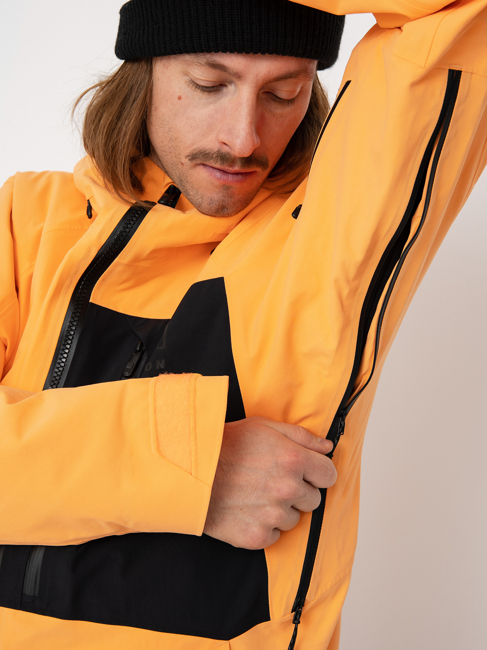 Herren Burton Ak Cyclic Gore Tex 2L Snowboardjacke (salmon buff/true black)