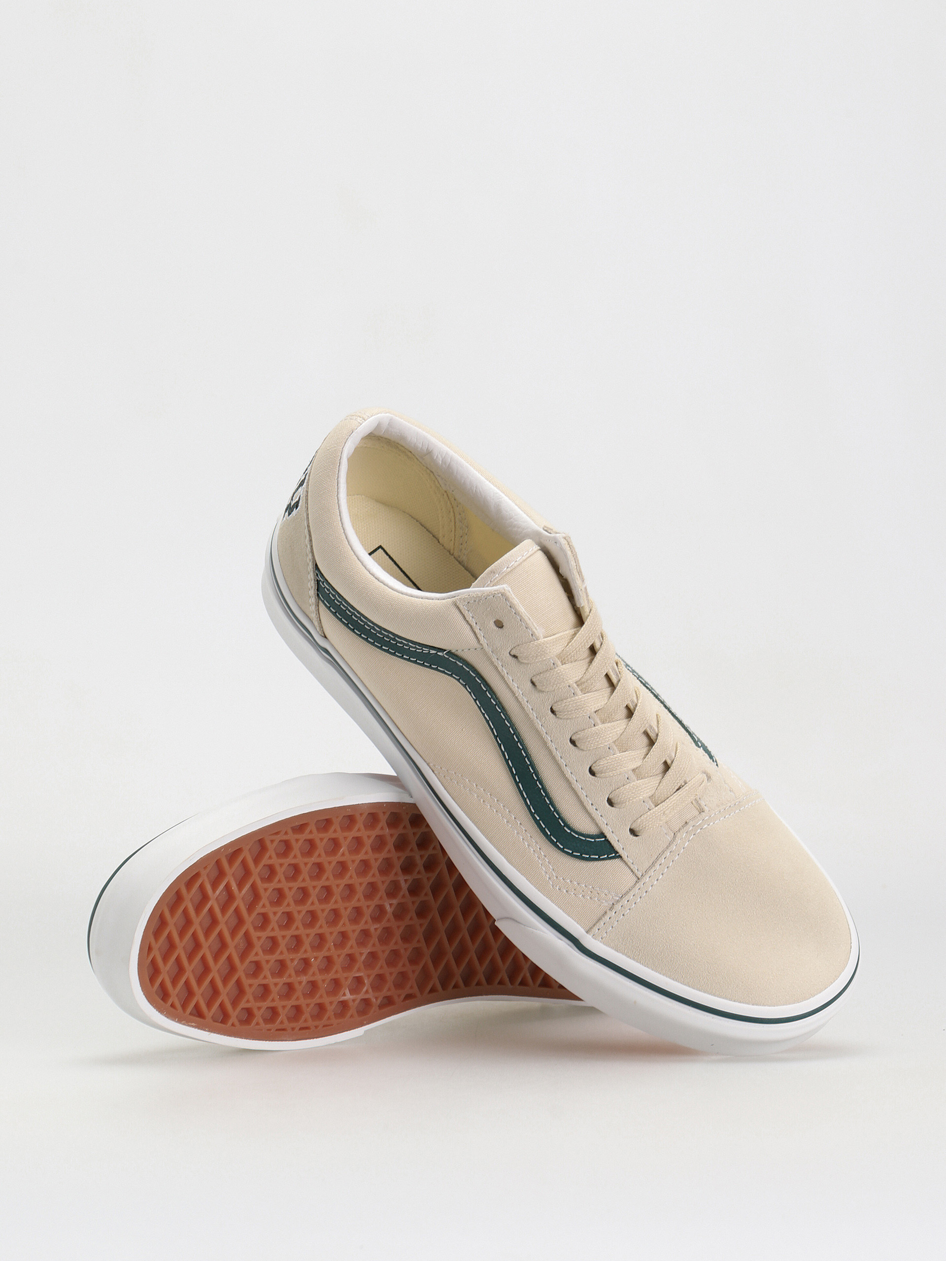 Vans Old Skool Shoes (team wellness bone white)