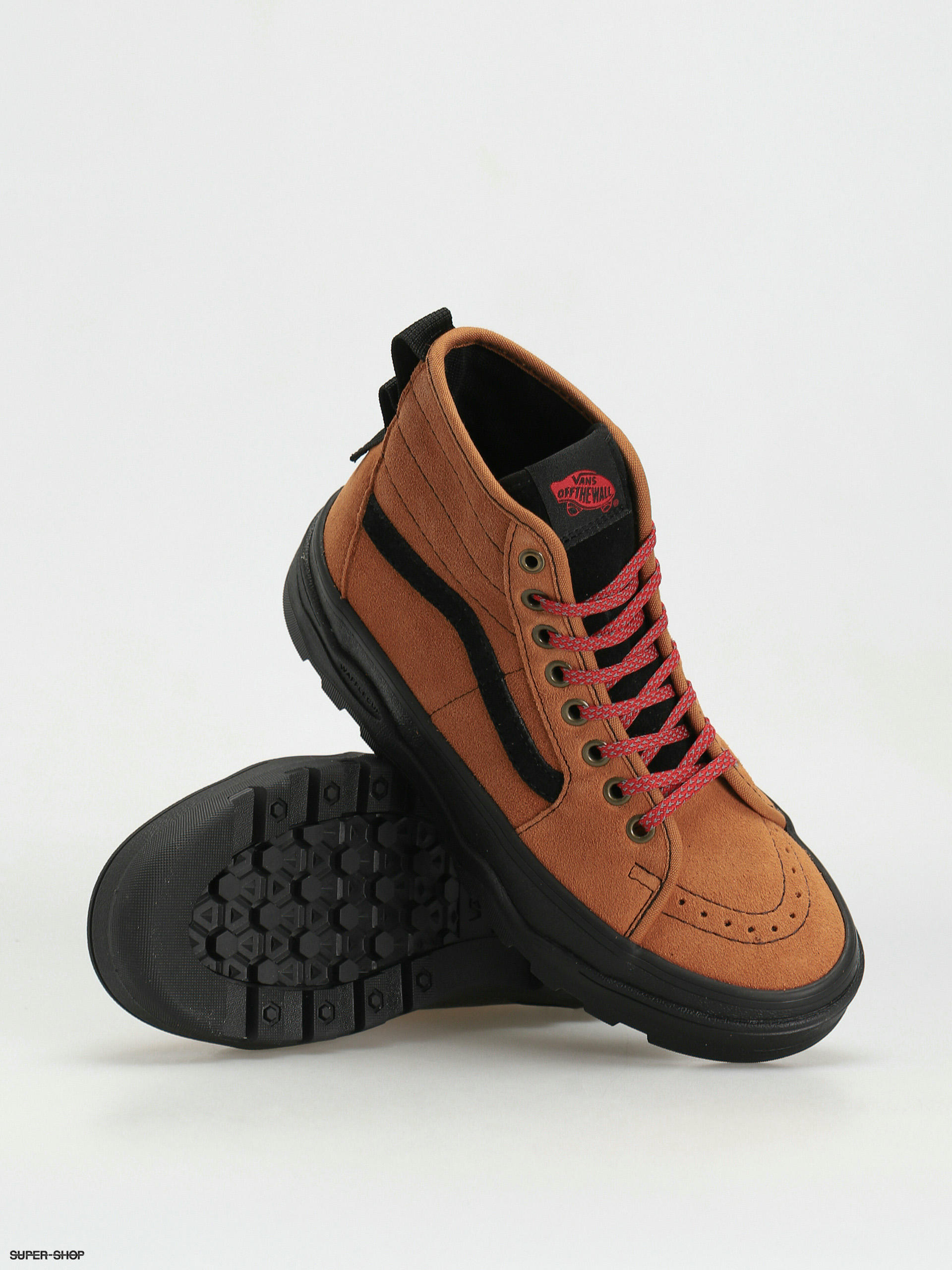 Vans deals brown suede