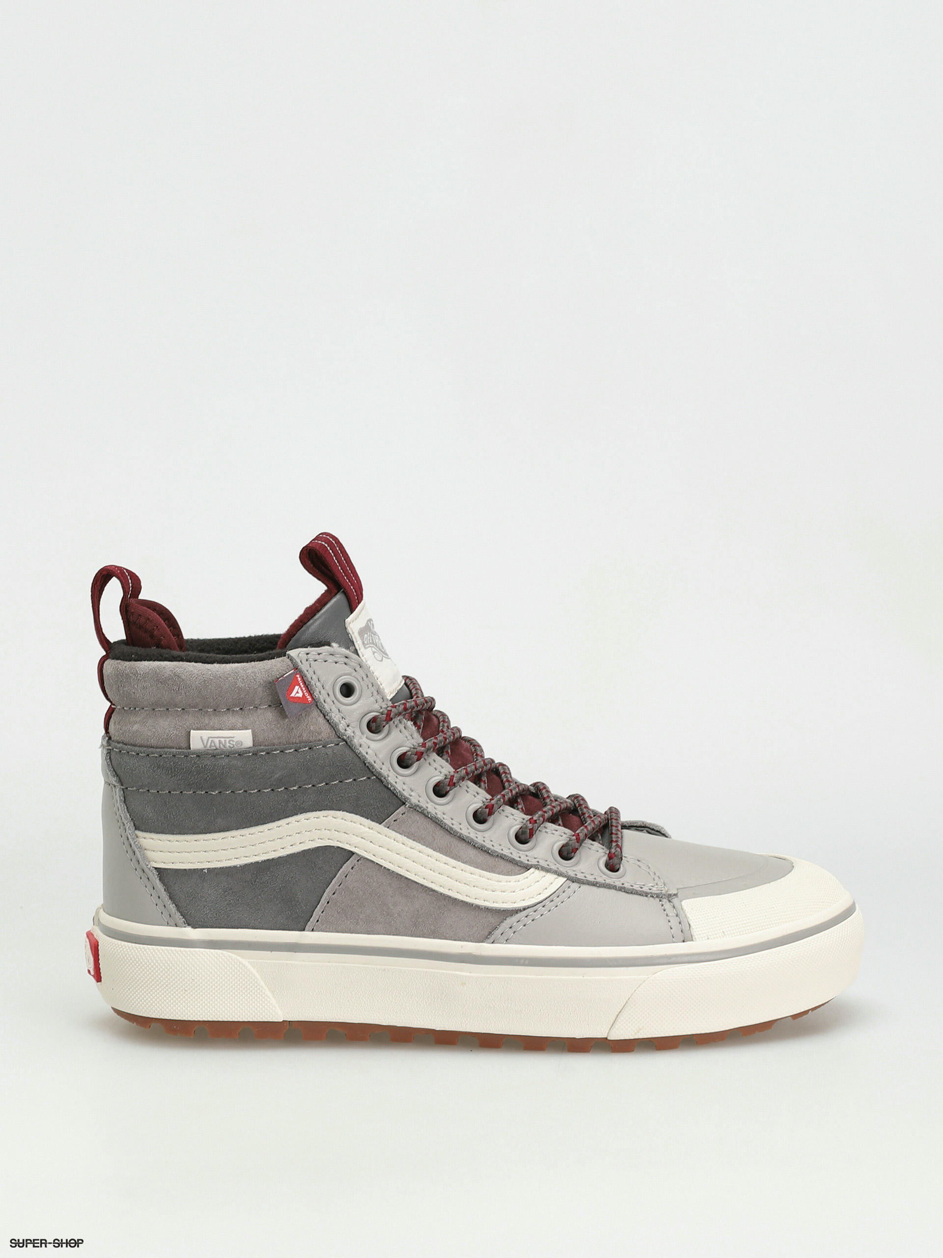 vans sentry sk8-hi wc skate shoe - drizzle