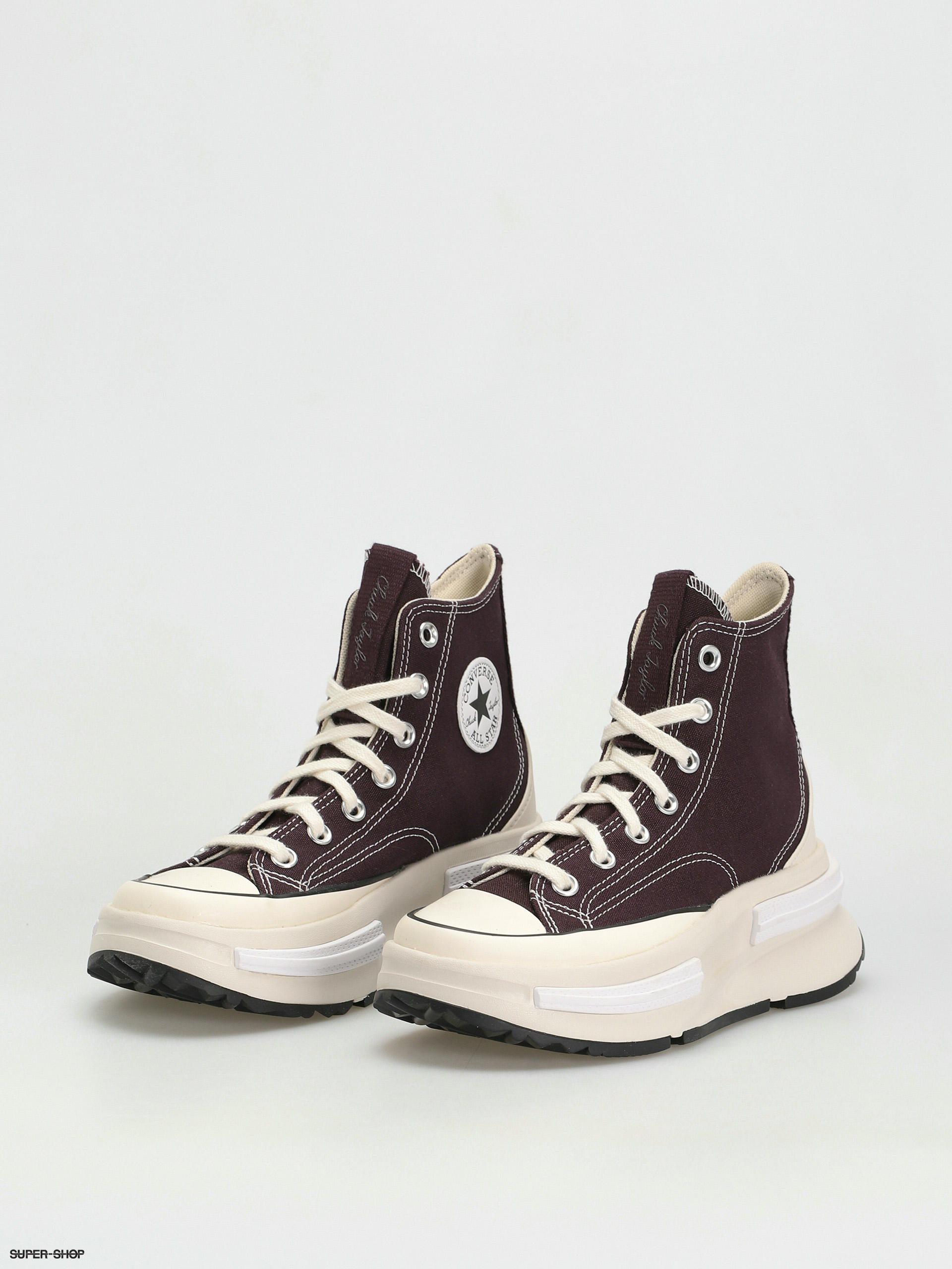 Converse Run Star Legacy CX Hi Shoes (black cherry/white)