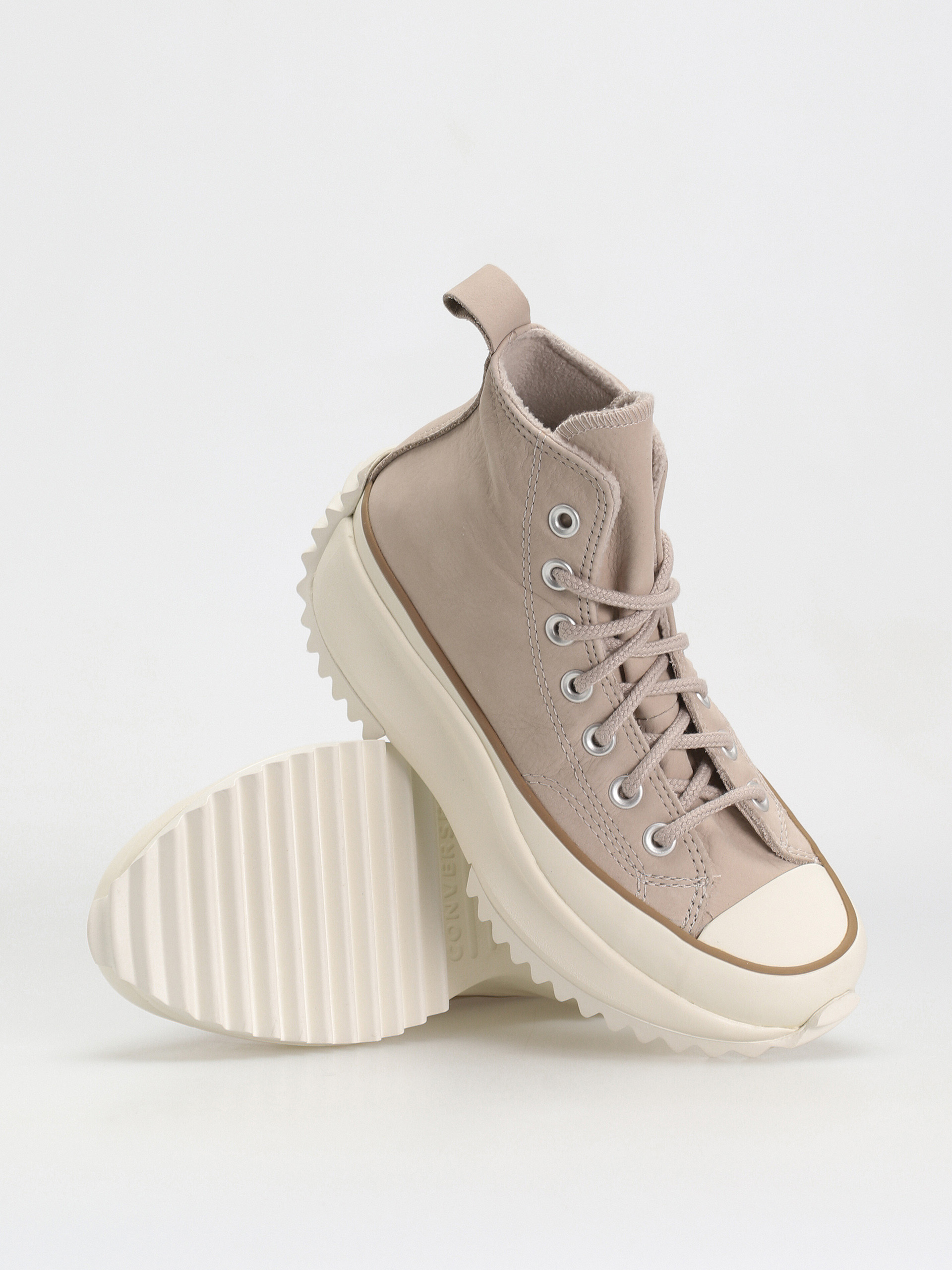 Converse Run Star Hike Hi Shoes (papyrus/sand dune/egret)