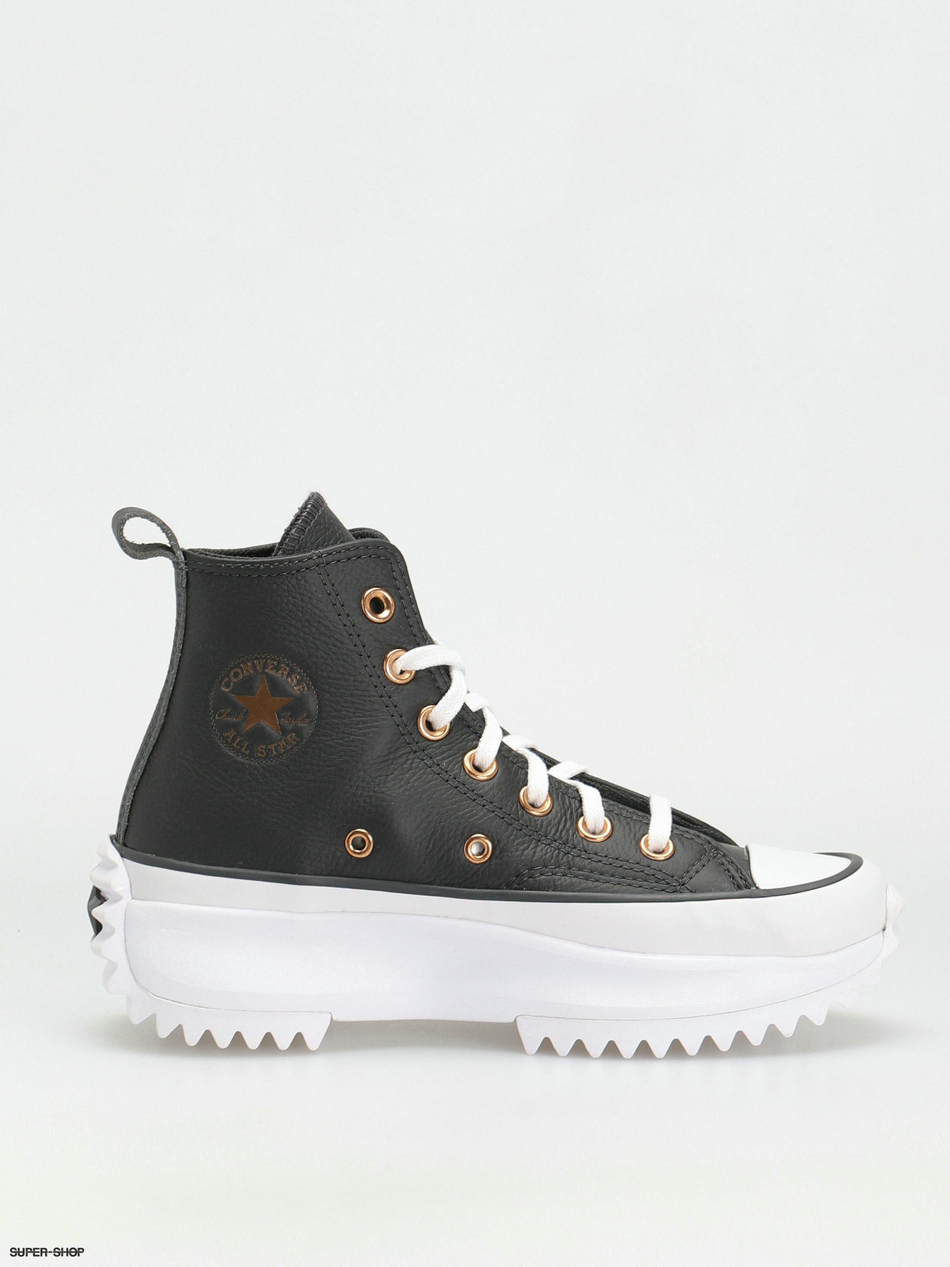 Converse Run Star Hike HI Shoes dk smoke grey copper