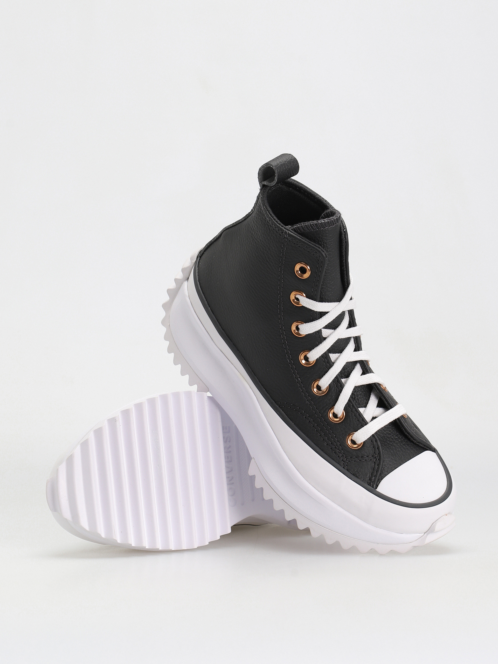 Converse Run Star Hike HI Shoes (dk smoke grey/copper)