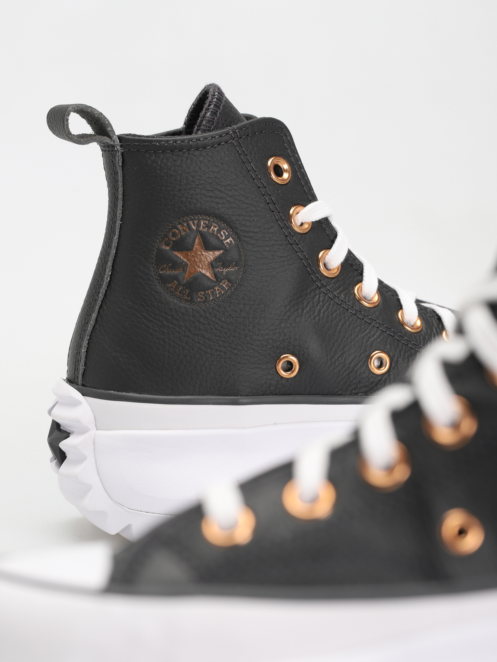 Converse Run Star Hike HI Shoes (dk smoke grey/copper)