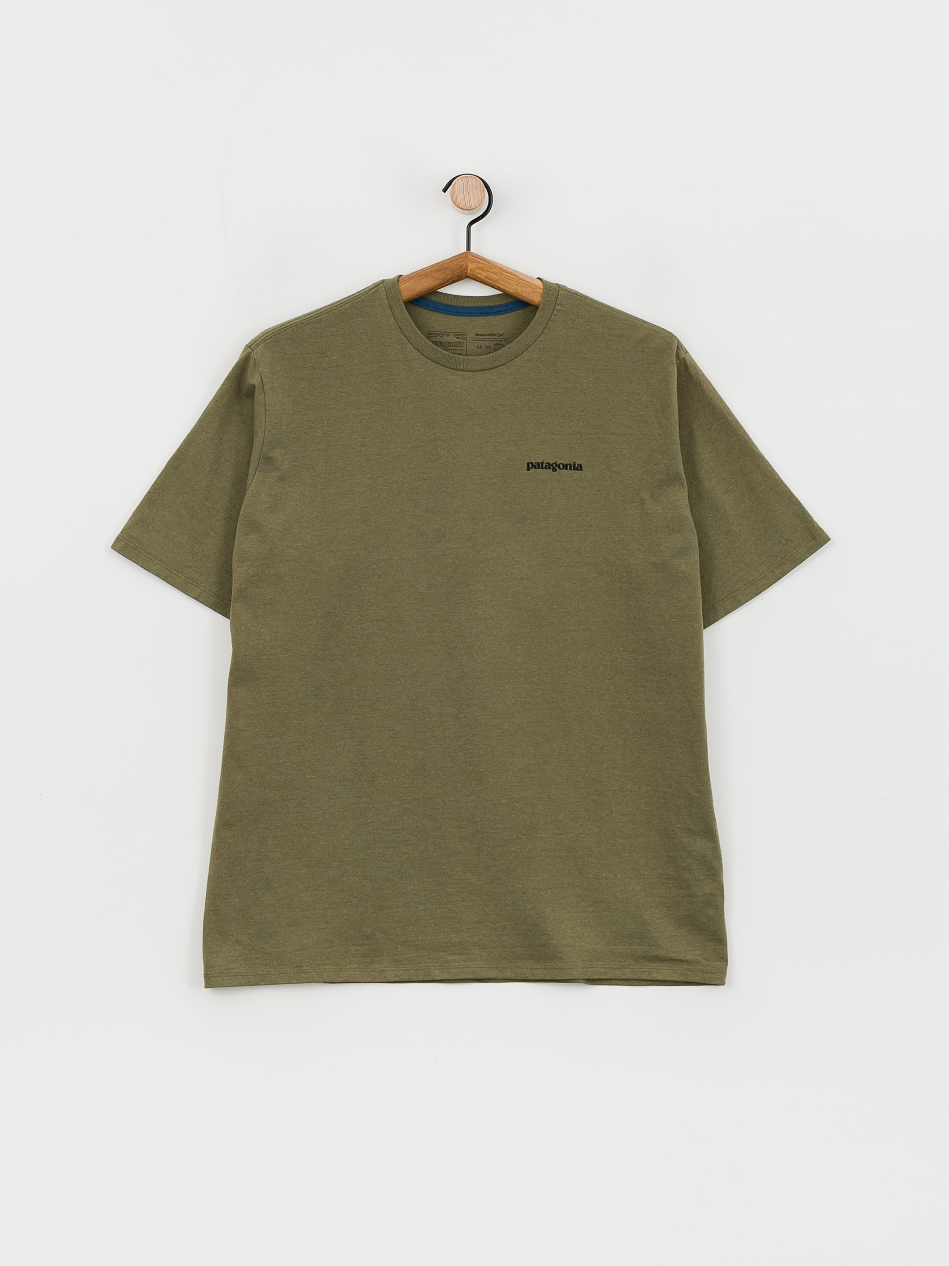 Patagonia P 6 Logo Responsibili T-shirt (wyoming green)