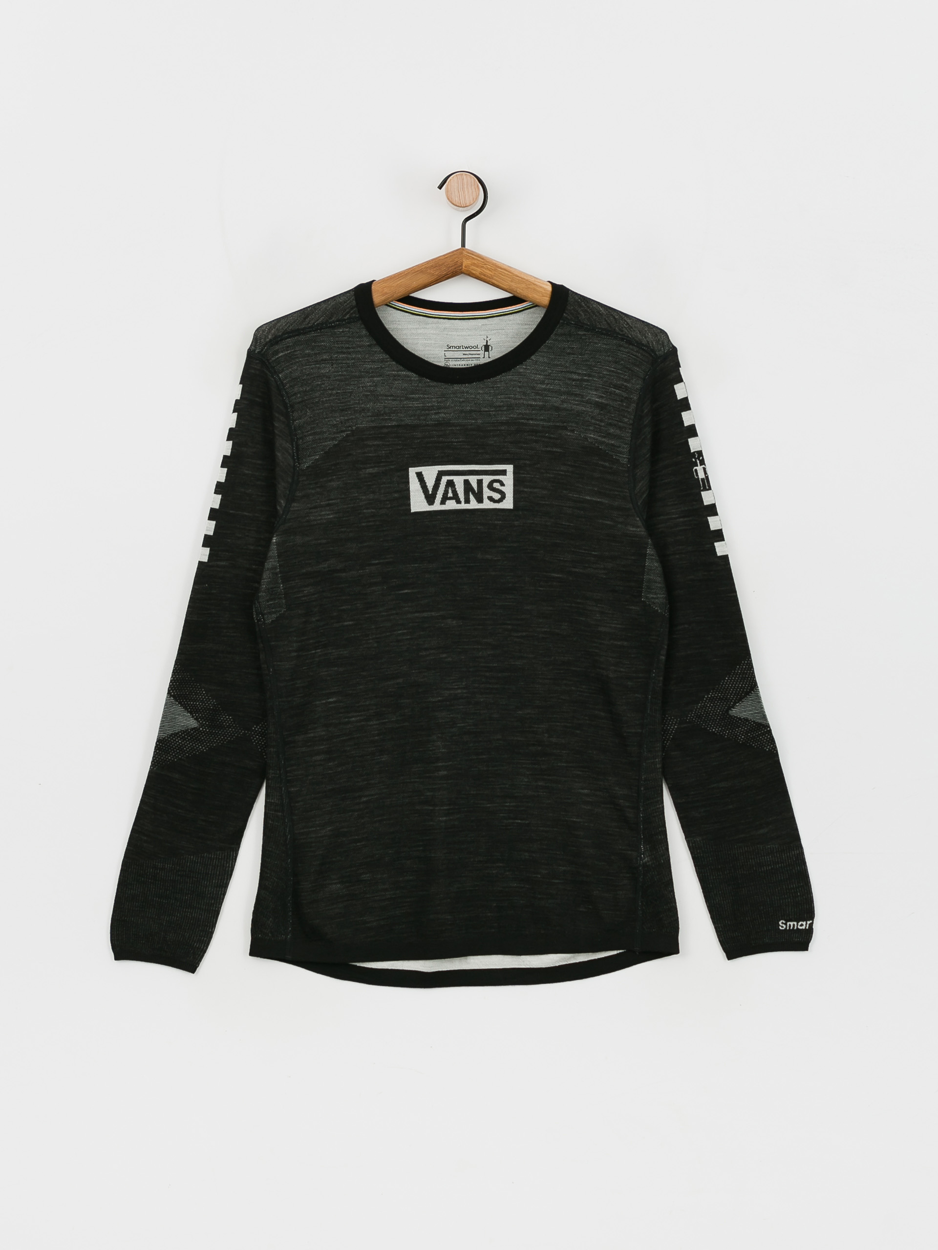 Mens Vans X Smartwool Intraknit Merino Crew Active longsleeve (black)