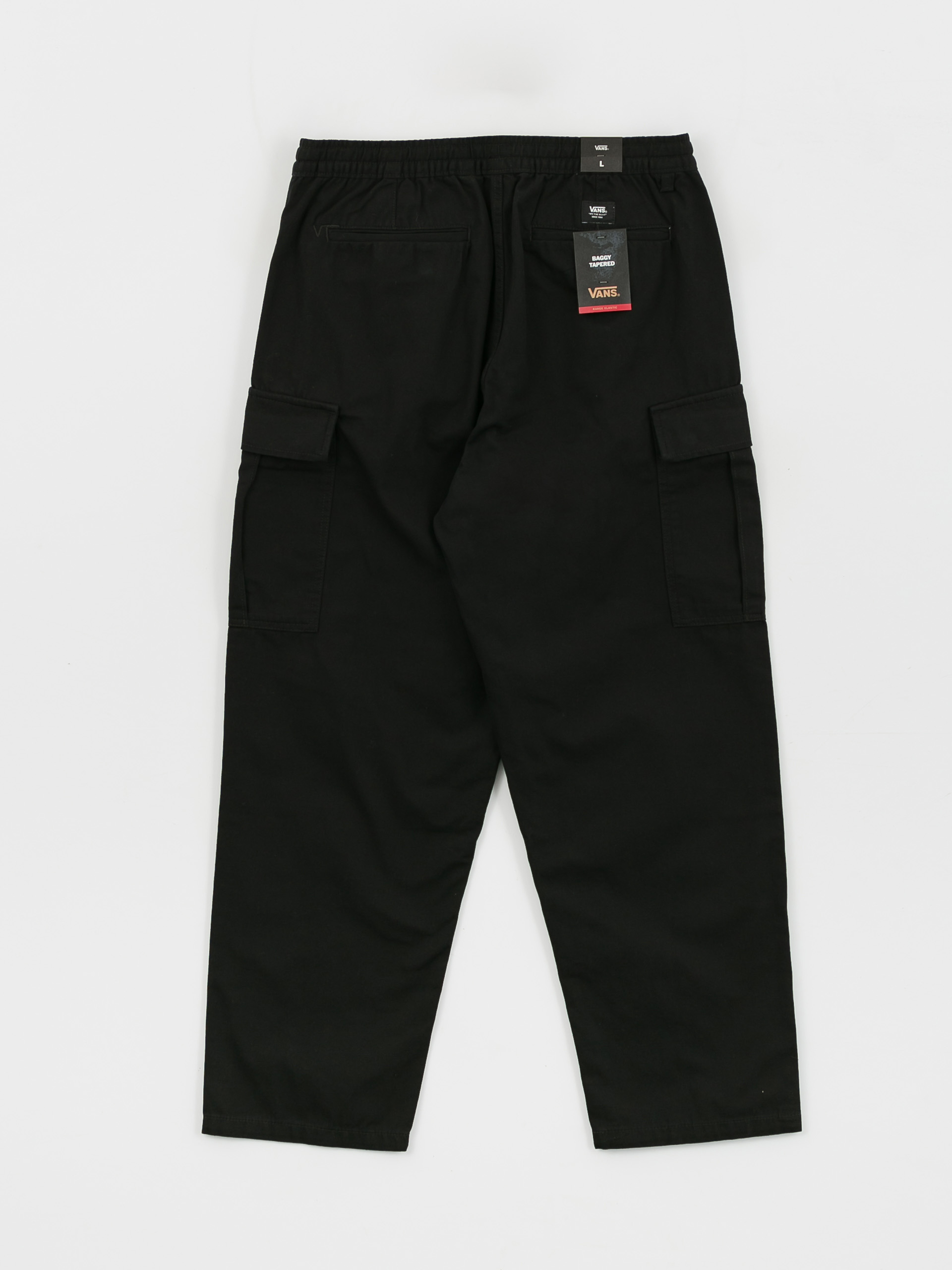 Vans Range Cargo Baggy Tapered Elastic Pants (black)