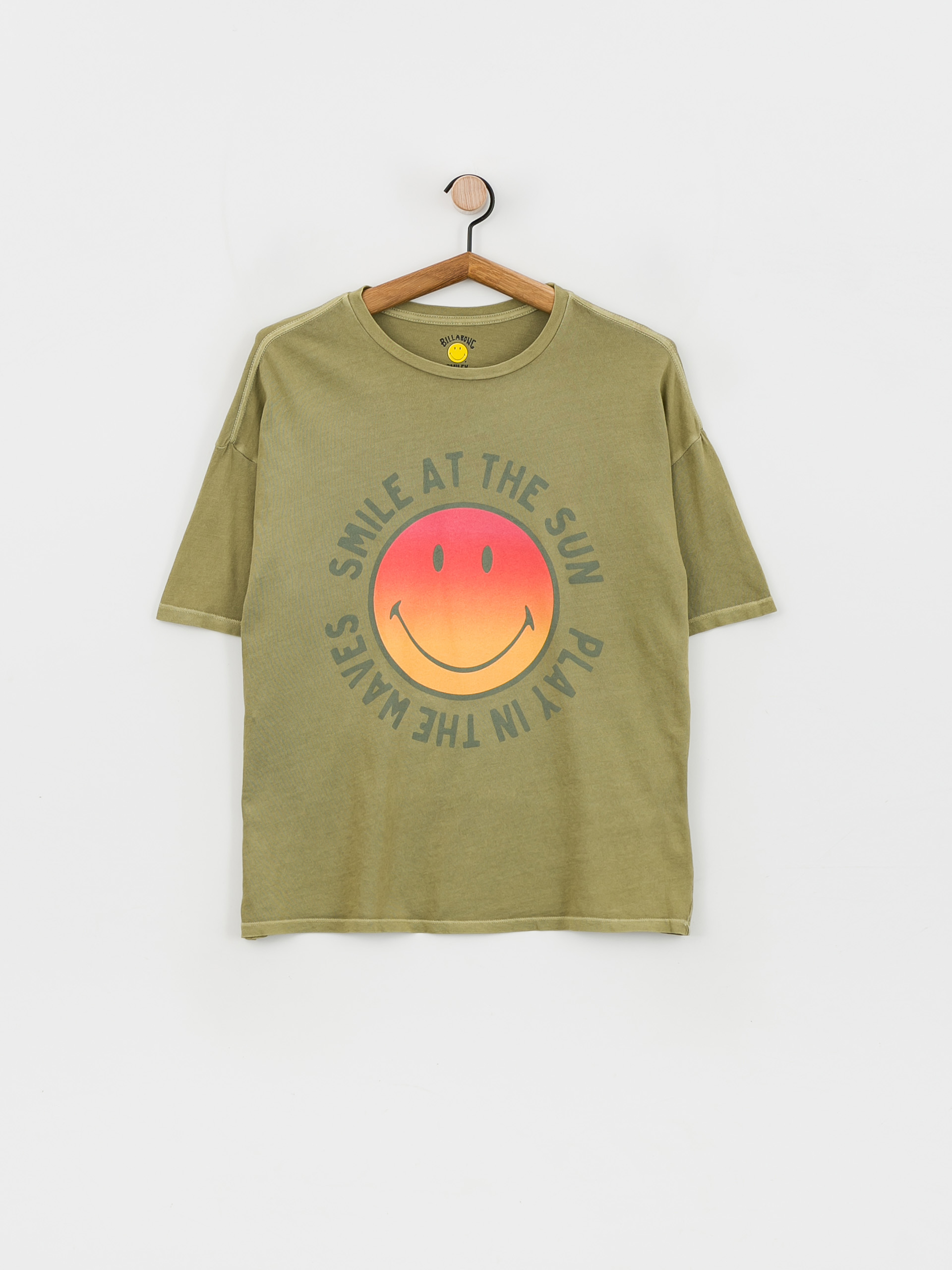 Billabong X Smiley True Boy T-shirt Wmn (split pea)