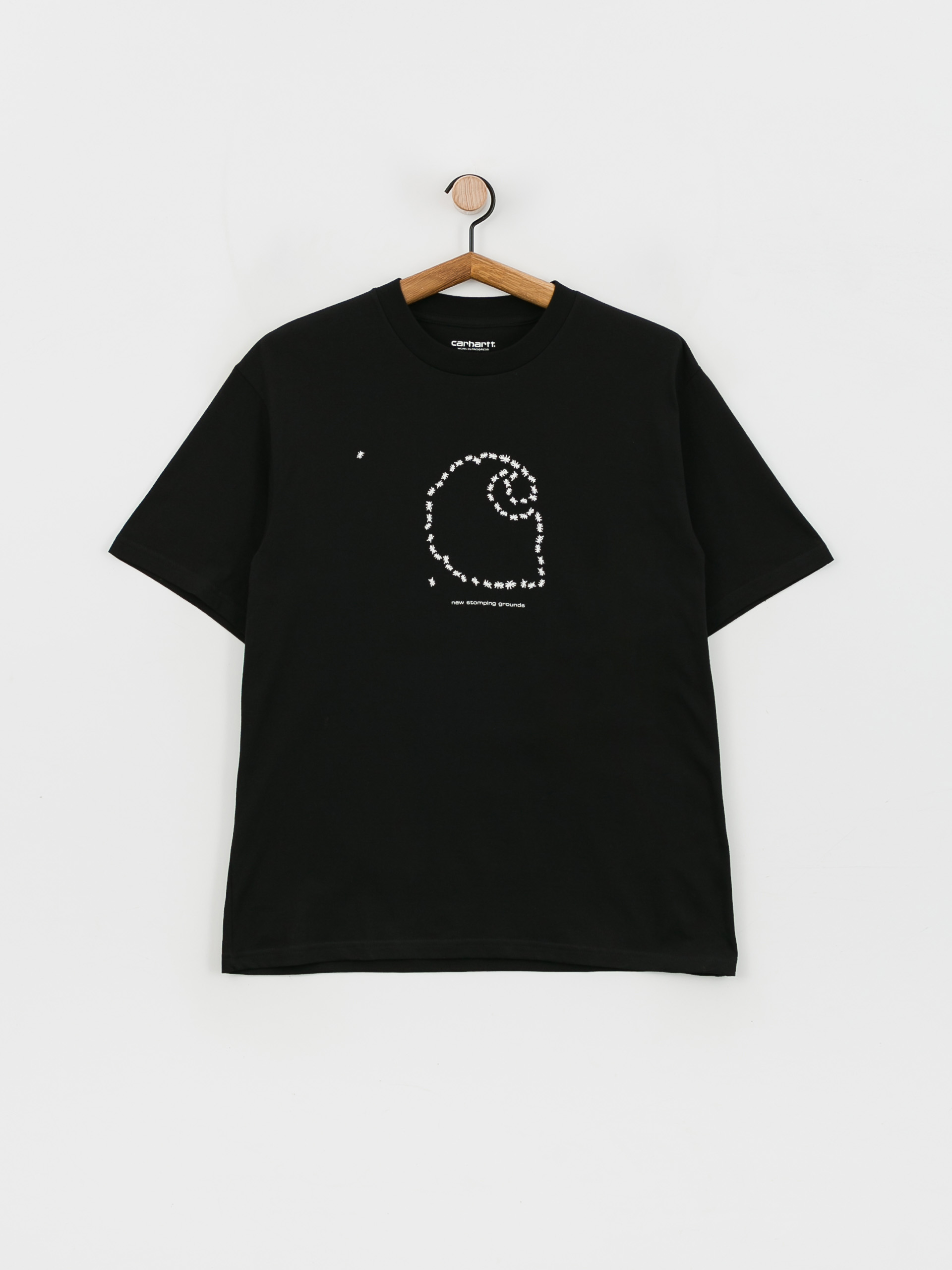 Carhartt WIP Stomping Grounds T-shirt (black/white)