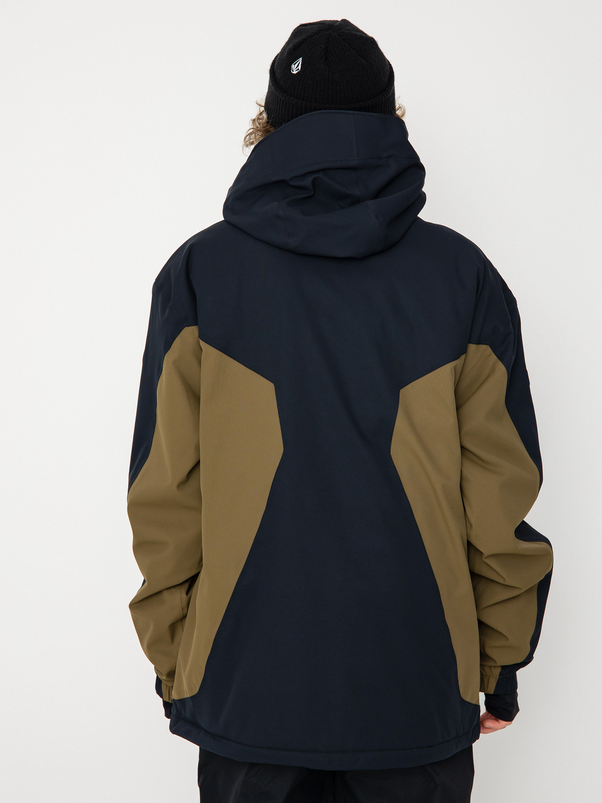 Mens Volcom Quad Angle 2L Tds Snowboard jacket (dark teak)