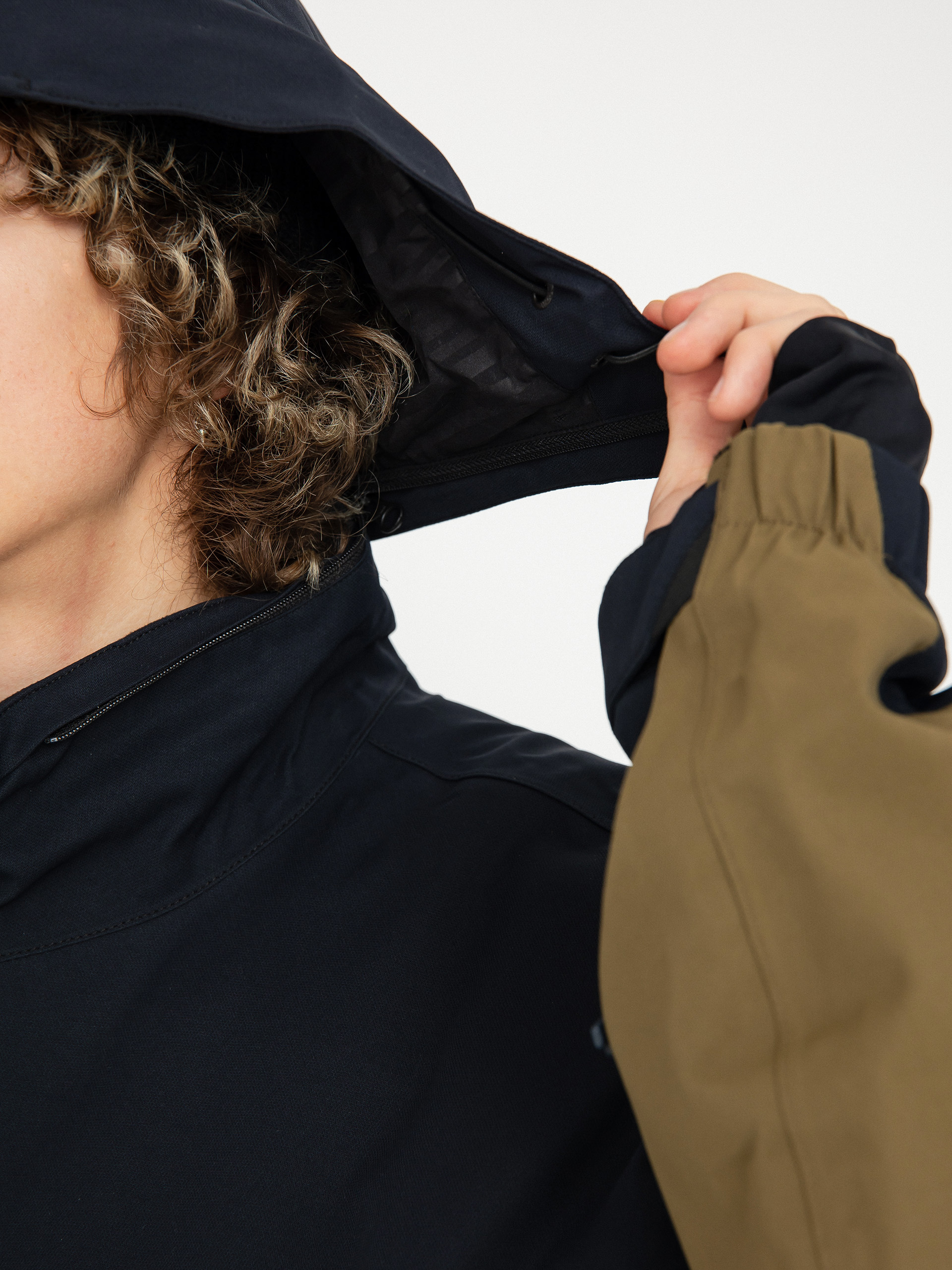 Mens Volcom Quad Angle 2L Tds Snowboard jacket (dark teak)