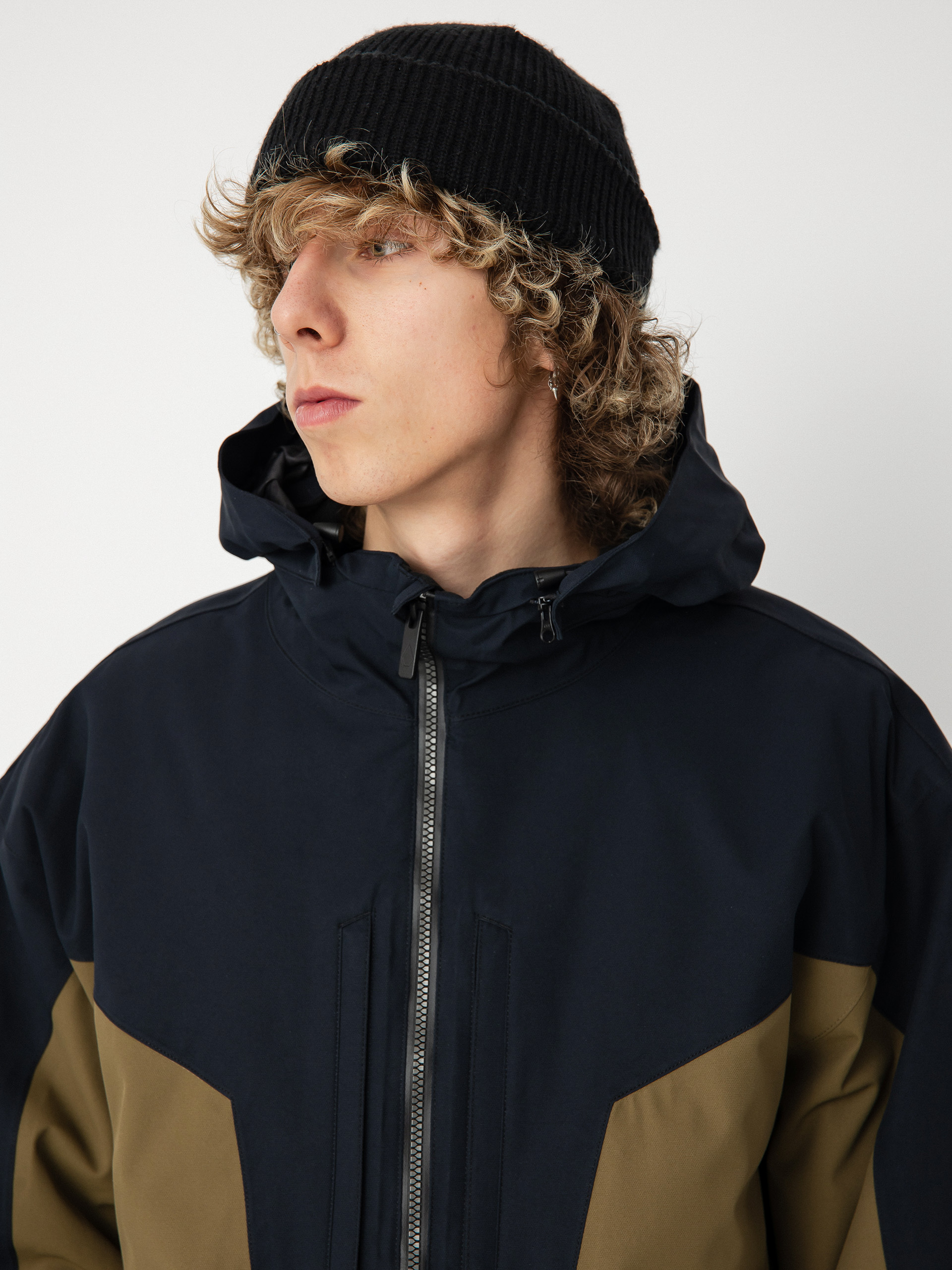 Mens Volcom Quad Angle 2L Tds Snowboard jacket (dark teak)