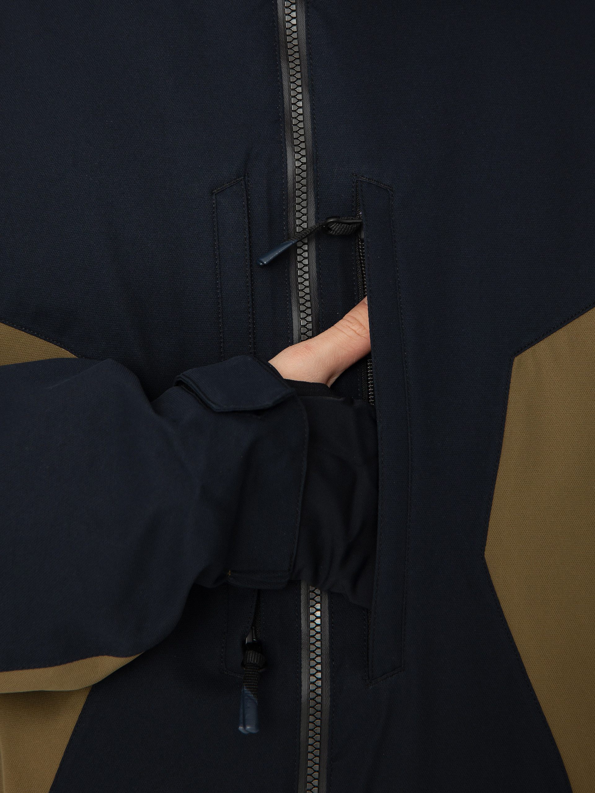 Mens Volcom Quad Angle 2L Tds Snowboard jacket (dark teak)