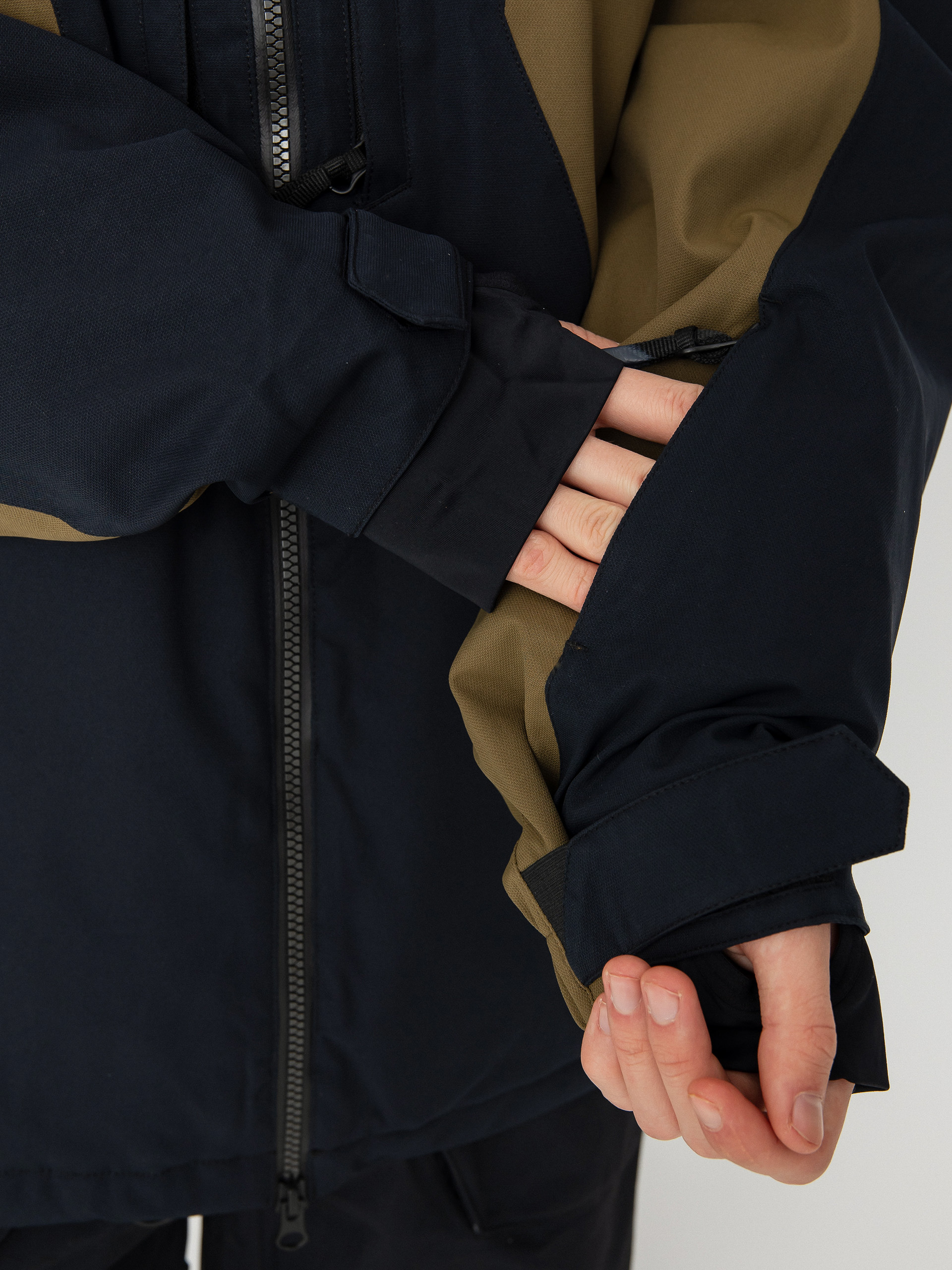 Mens Volcom Quad Angle 2L Tds Snowboard jacket (dark teak)