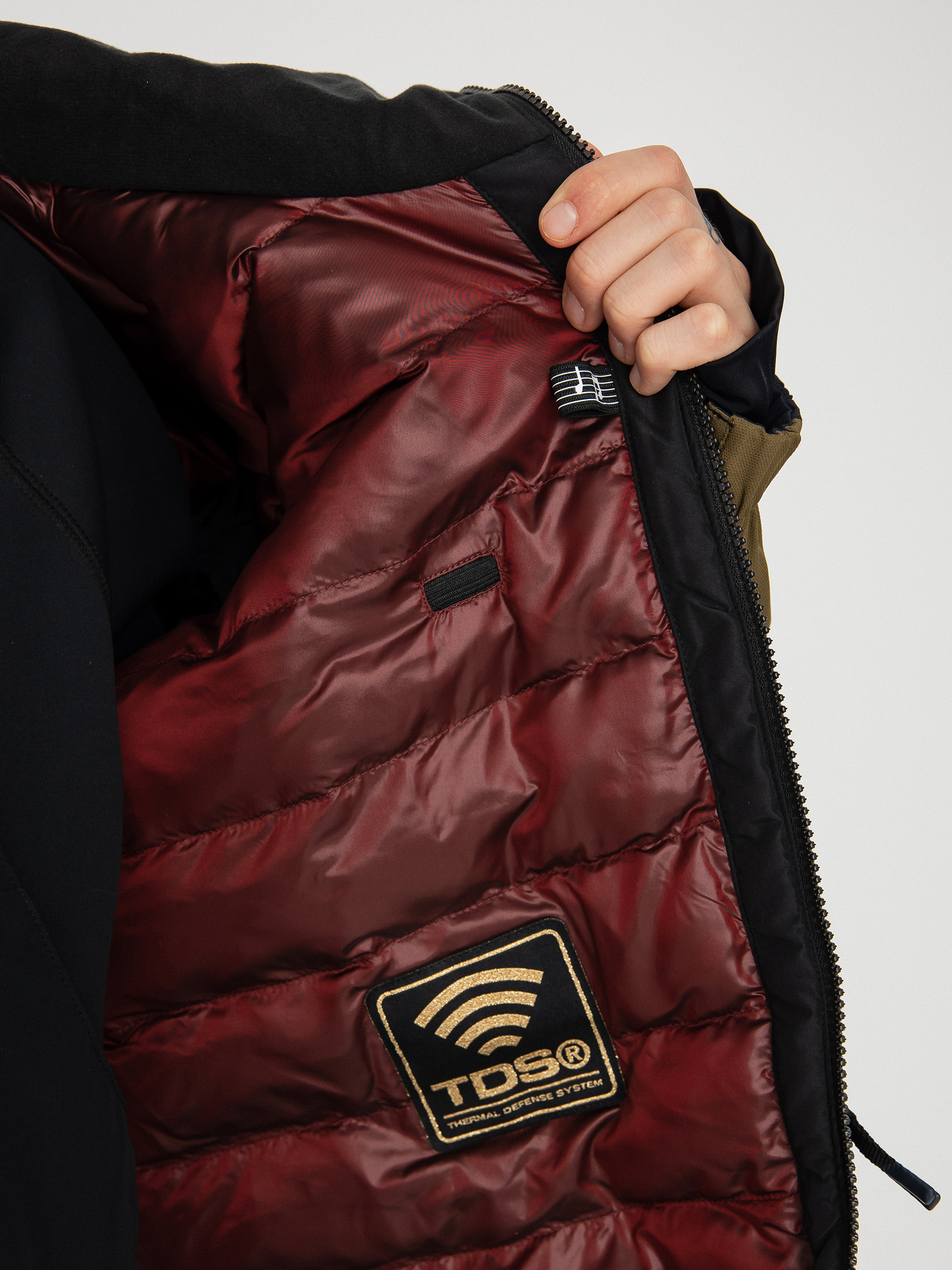 Mens Volcom Quad Angle 2L Tds Snowboard jacket (dark teak)