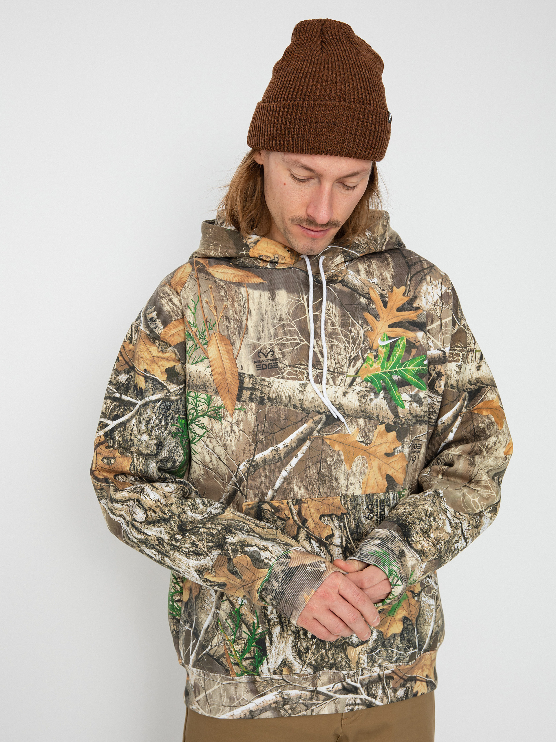 Nike SB Rtl Aop Sweatshirt (khaki/white)