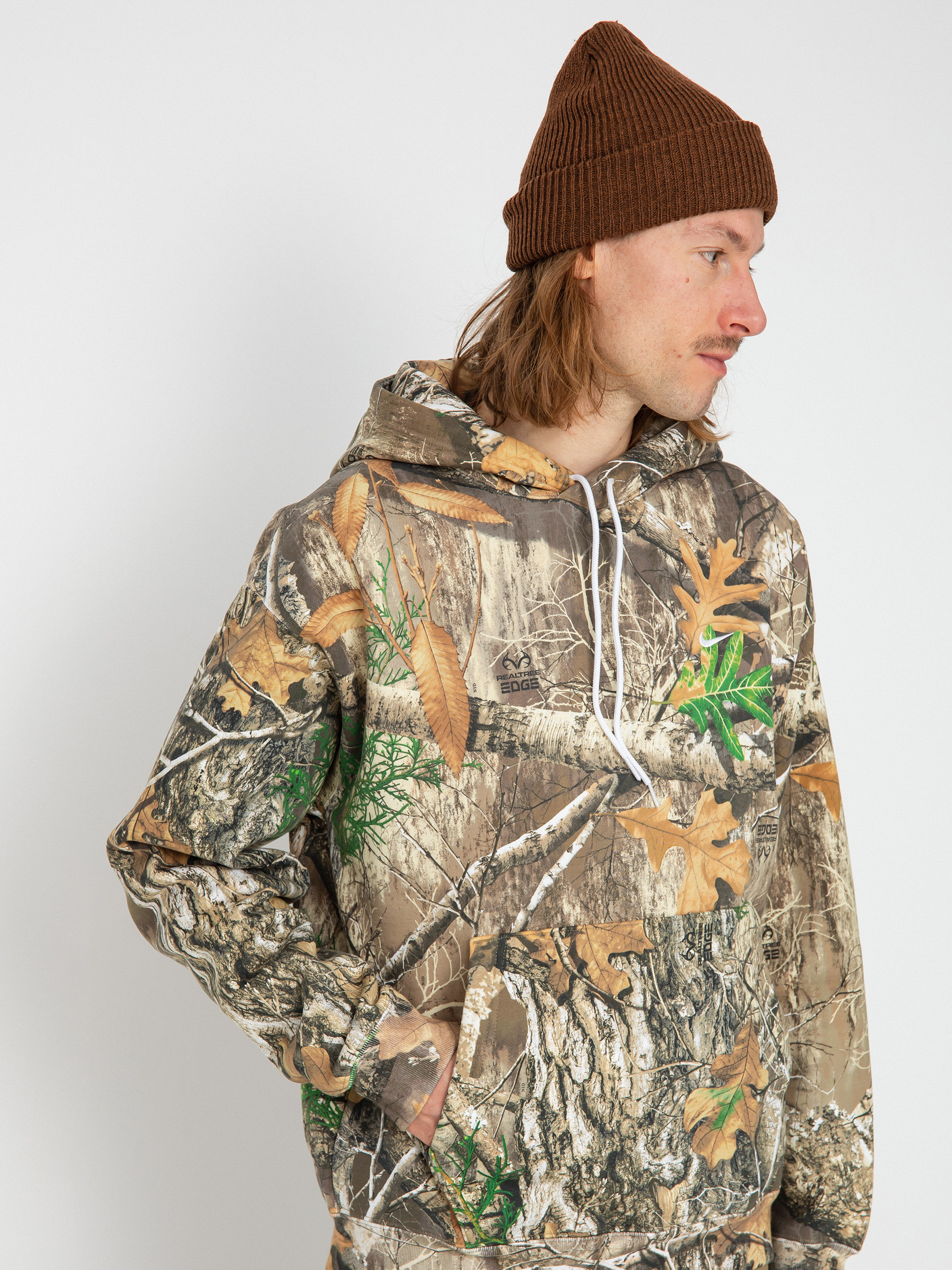 Nike SB Rtl Aop Sweatshirt (khaki/white)